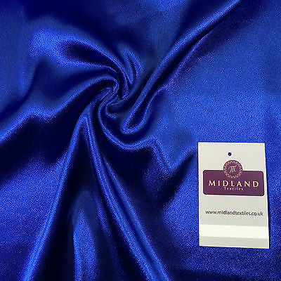 Satin Backed Crepe Bridal & Evening Dress Fabric Medium Weight 44' M688 Mtex - Midland Textiles & Fabric