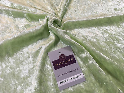Crushed Velvet Velour One way stretch Dress & Craft Fabric 58' M628 Mtex - Midland Textiles & Fabric