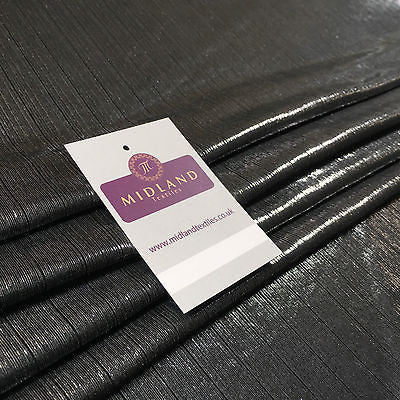 Shiny Metallic Corduroy Lame 1 way stretch Dress Fabric 40' wide M699 Mtex - Midland Textiles & Fabric