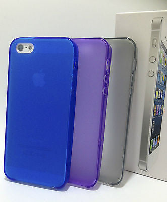 Ultra Thin Slim Fit TPU Gel Skin Case Cover for Apple iPhone SE   CODE M1 - Midland Textiles & Fabric