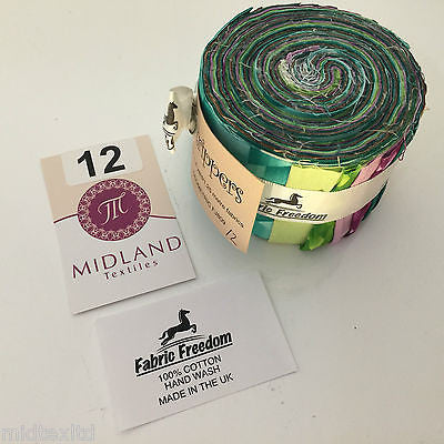 Mini Jelly Rolls 20 strippers 100% cotton 2.5' Width by 42' length M551 Mtex - Midland Textiles & Fabric