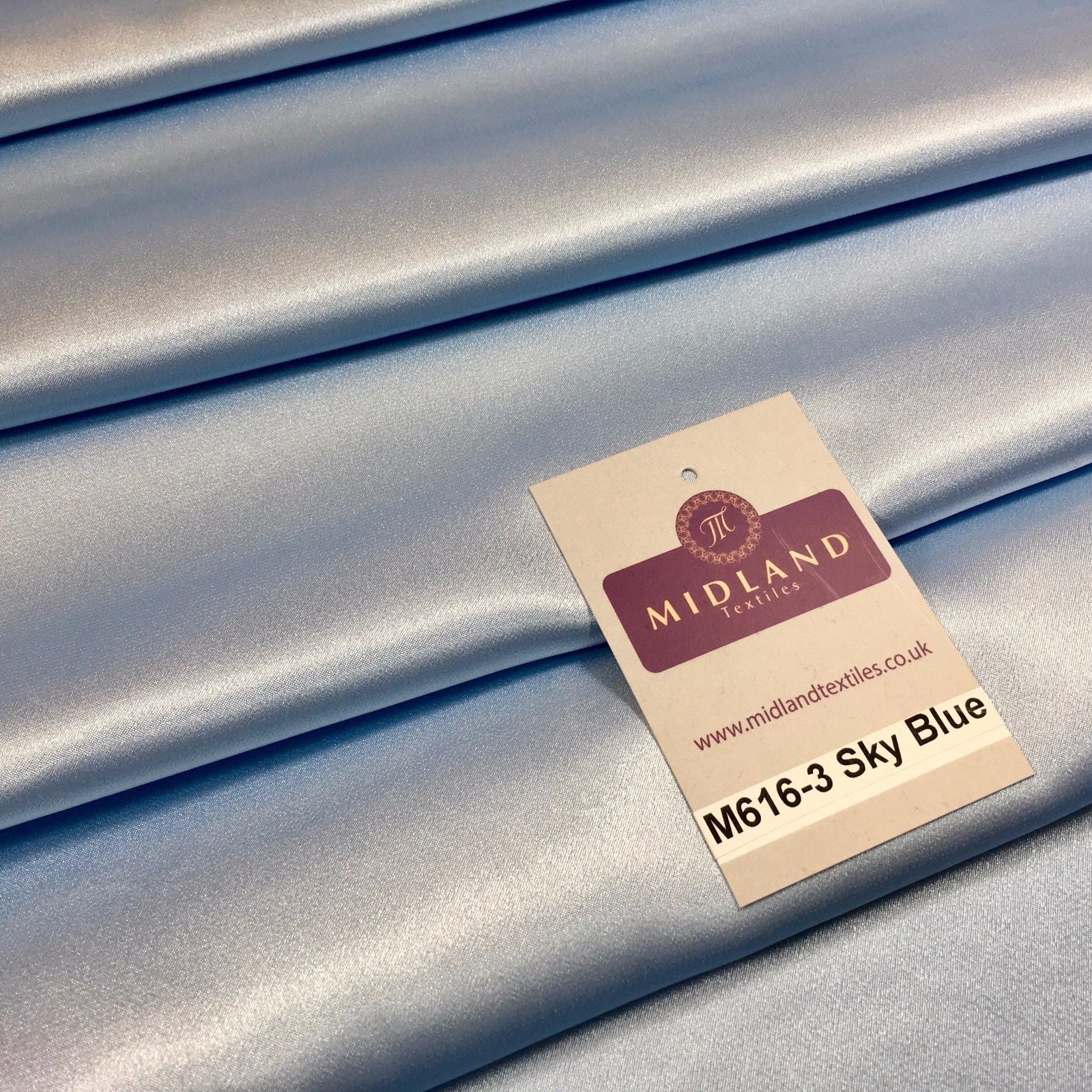 Silky Smooth Japanese Premium Lightweight Satin  Dress Fabric 44' M616 Mtex - Midland Textiles & Fabric