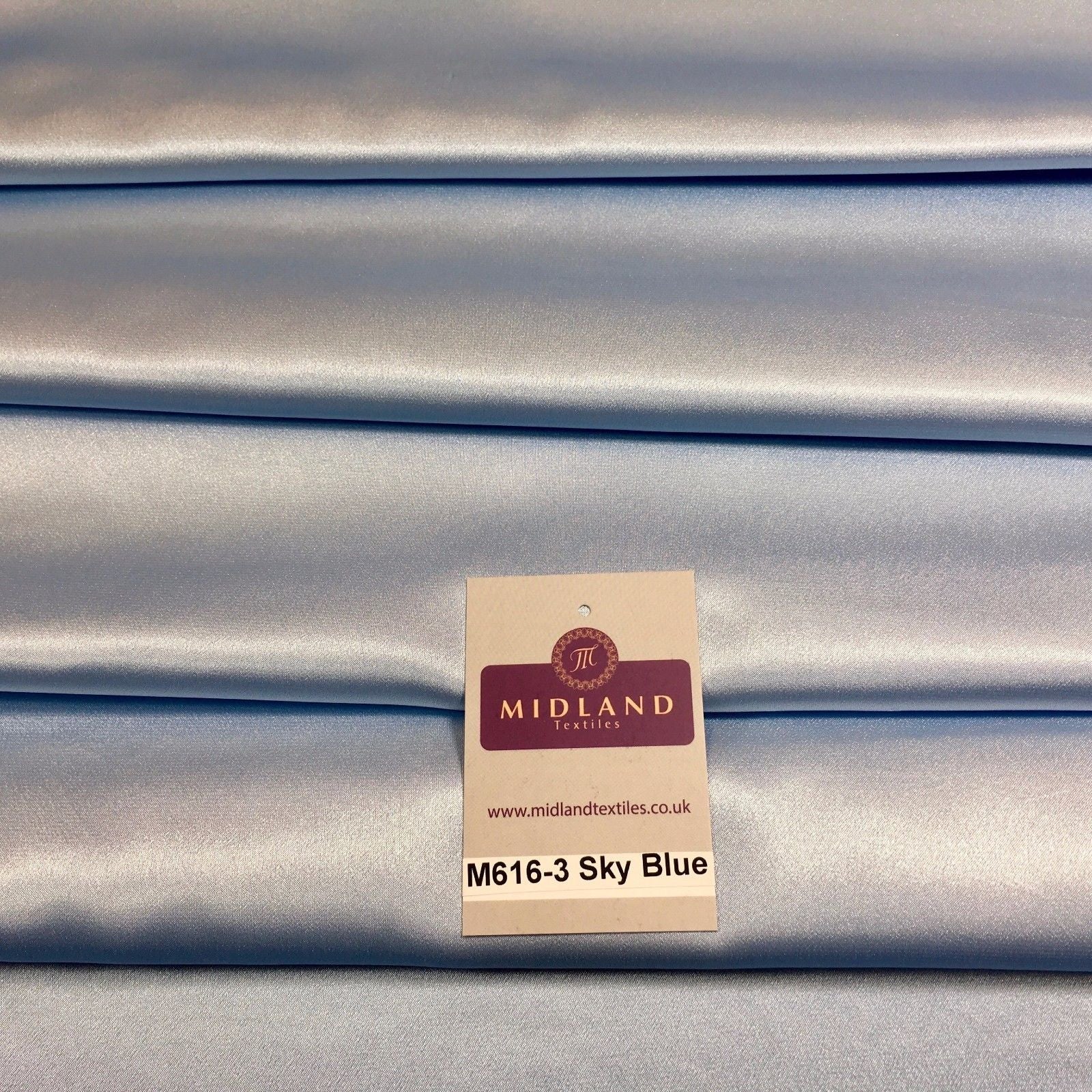 Silky Smooth Japanese Premium Lightweight Satin  Dress Fabric 44' M616 Mtex - Midland Textiles & Fabric