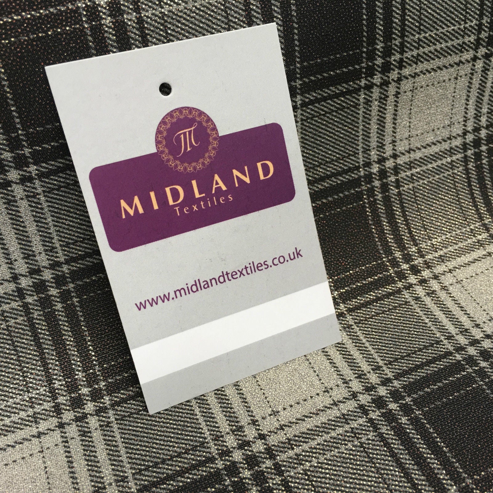 Shimmer Checkered Printed ITY Dress,  Fabric  58' wide M729 Mtex - Midland Textiles & Fabric