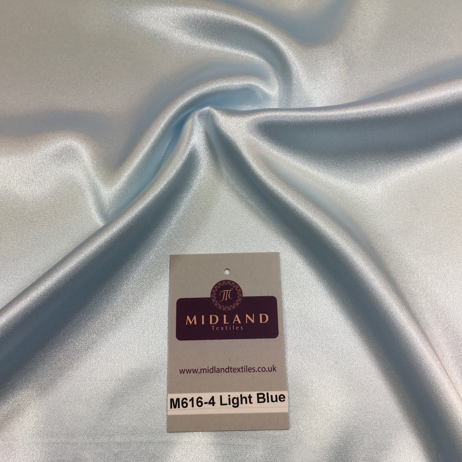 Silky Smooth Japanese Premium Lightweight Satin  Dress Fabric 44' M616 Mtex - Midland Textiles & Fabric