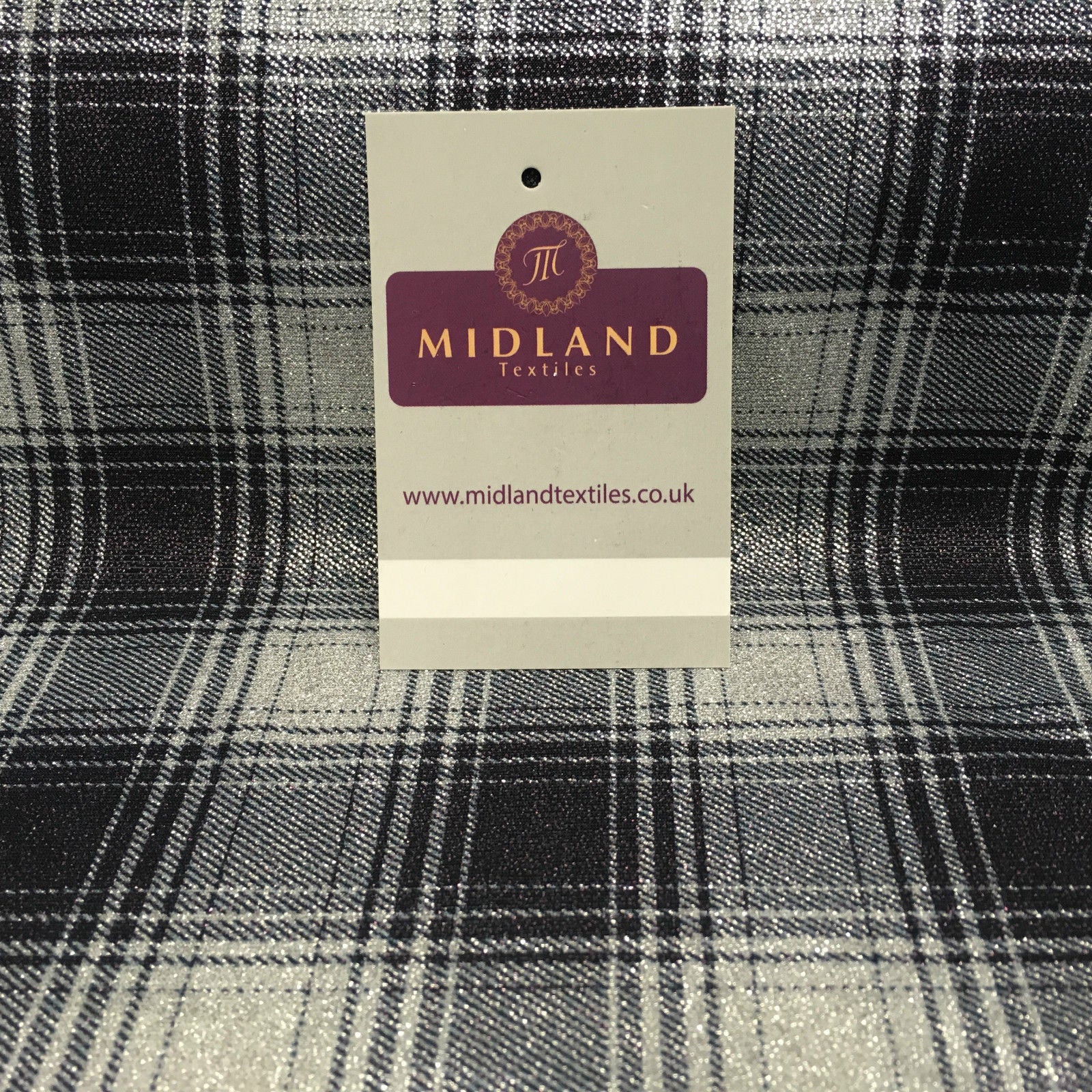 Shimmer Checkered Printed ITY Dress,  Fabric  58' wide M729 Mtex - Midland Textiles & Fabric