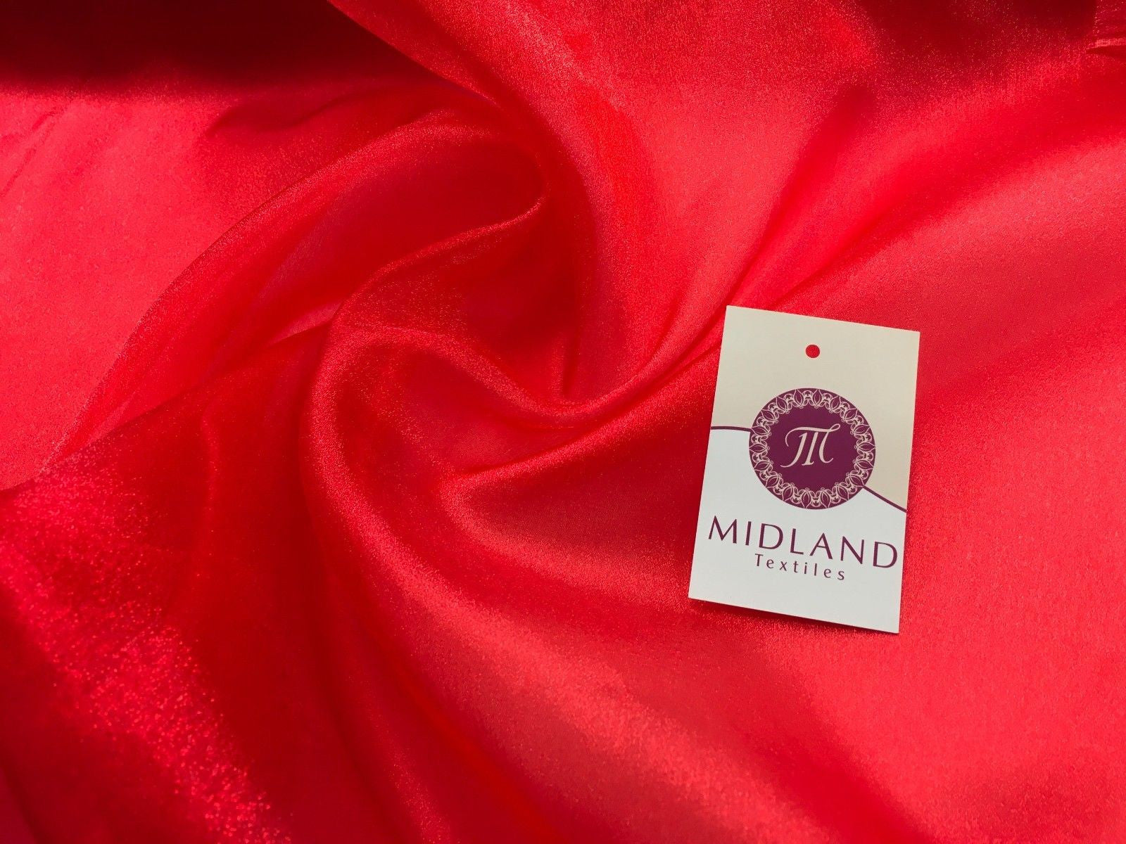 CRYSTAL ORGANZA WEDDING BRIDAL DANCE VEIL DRESS FABRIC MATERIAL 45" WIDE M111 - Midland Textiles & Fabric