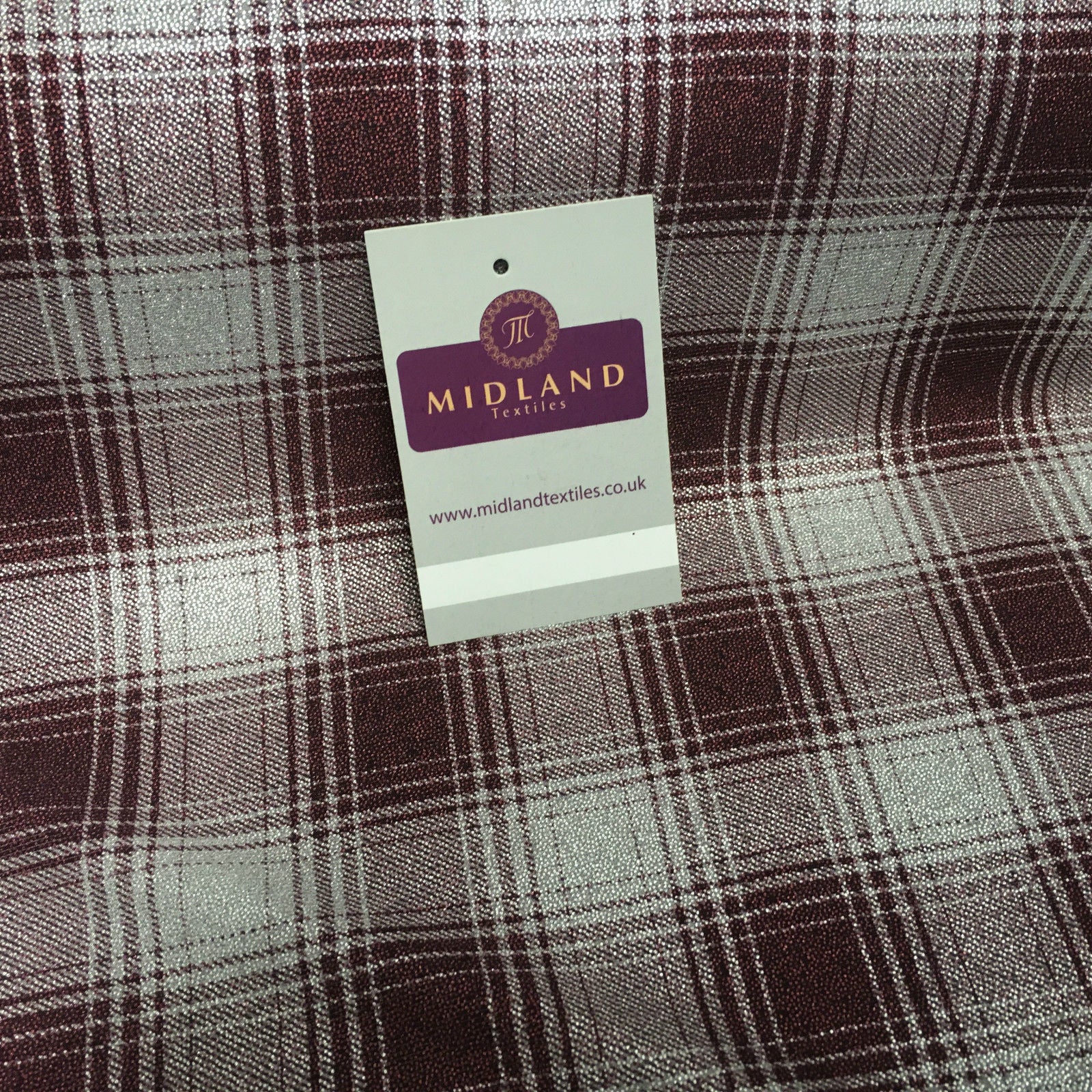 Shimmer Checkered Printed ITY Dress,  Fabric  58' wide M729 Mtex - Midland Textiles & Fabric