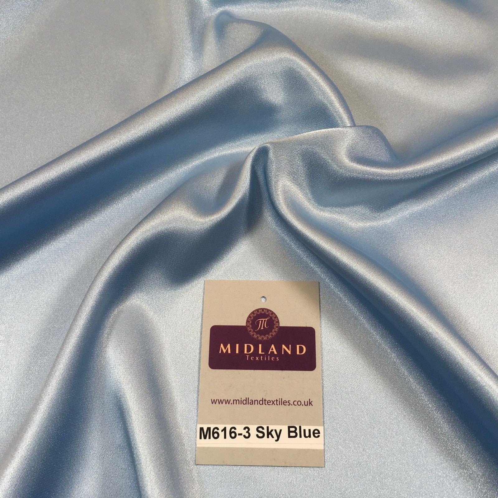 Silky Smooth Japanese Premium Lightweight Satin  Dress Fabric 44' M616 Mtex - Midland Textiles & Fabric