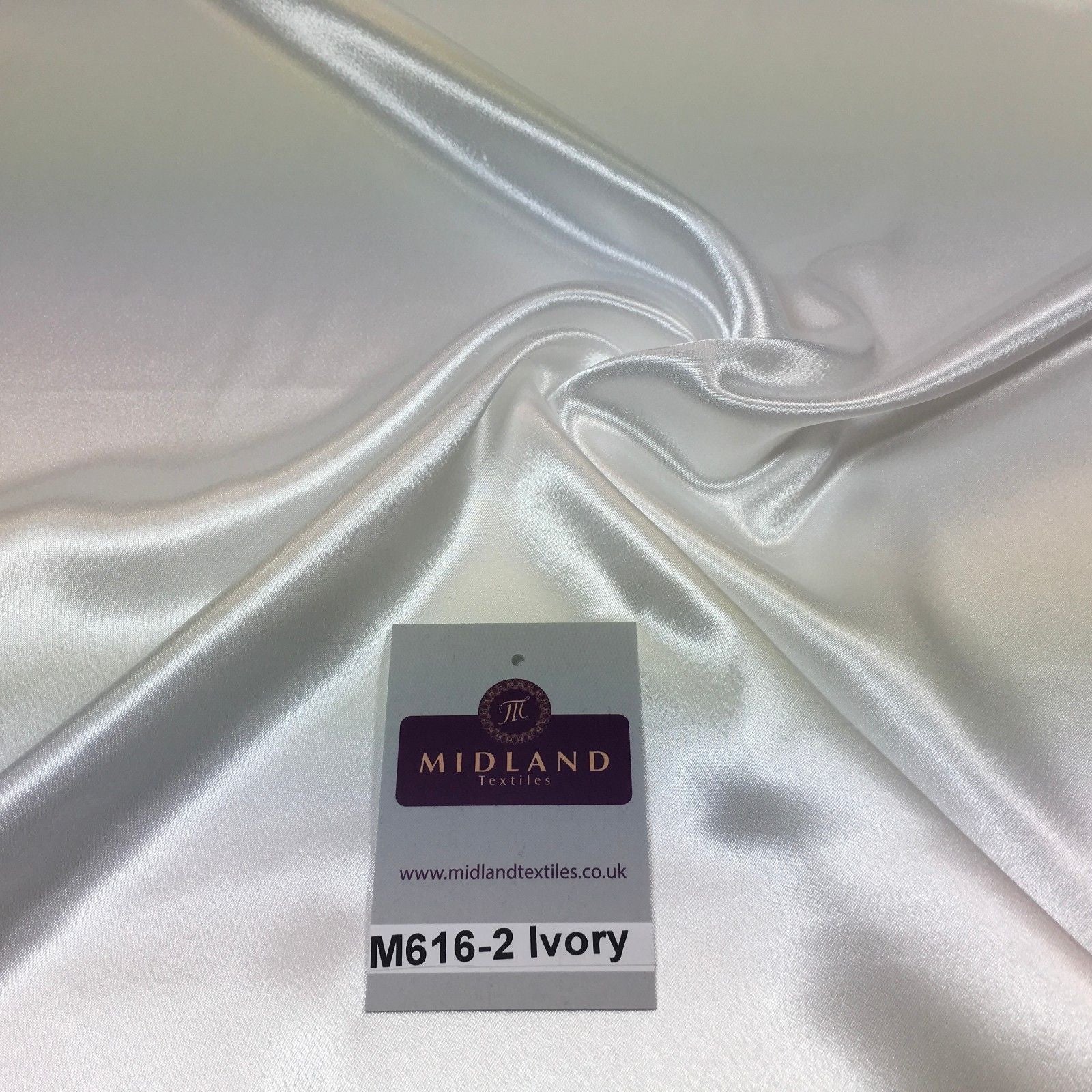 Silky Smooth Japanese Premium Lightweight Satin  Dress Fabric 44' M616 Mtex - Midland Textiles & Fabric