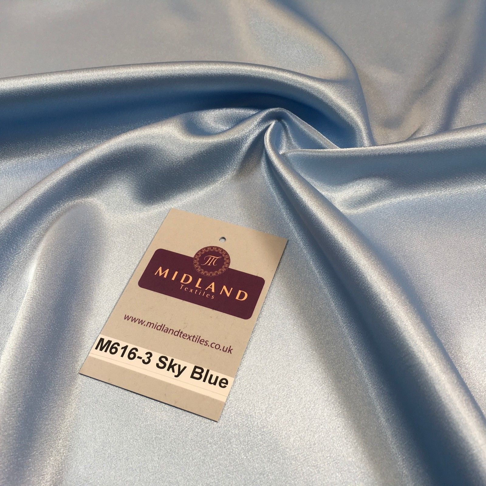 Silky Smooth Japanese Premium Lightweight Satin  Dress Fabric 44' M616 Mtex - Midland Textiles & Fabric