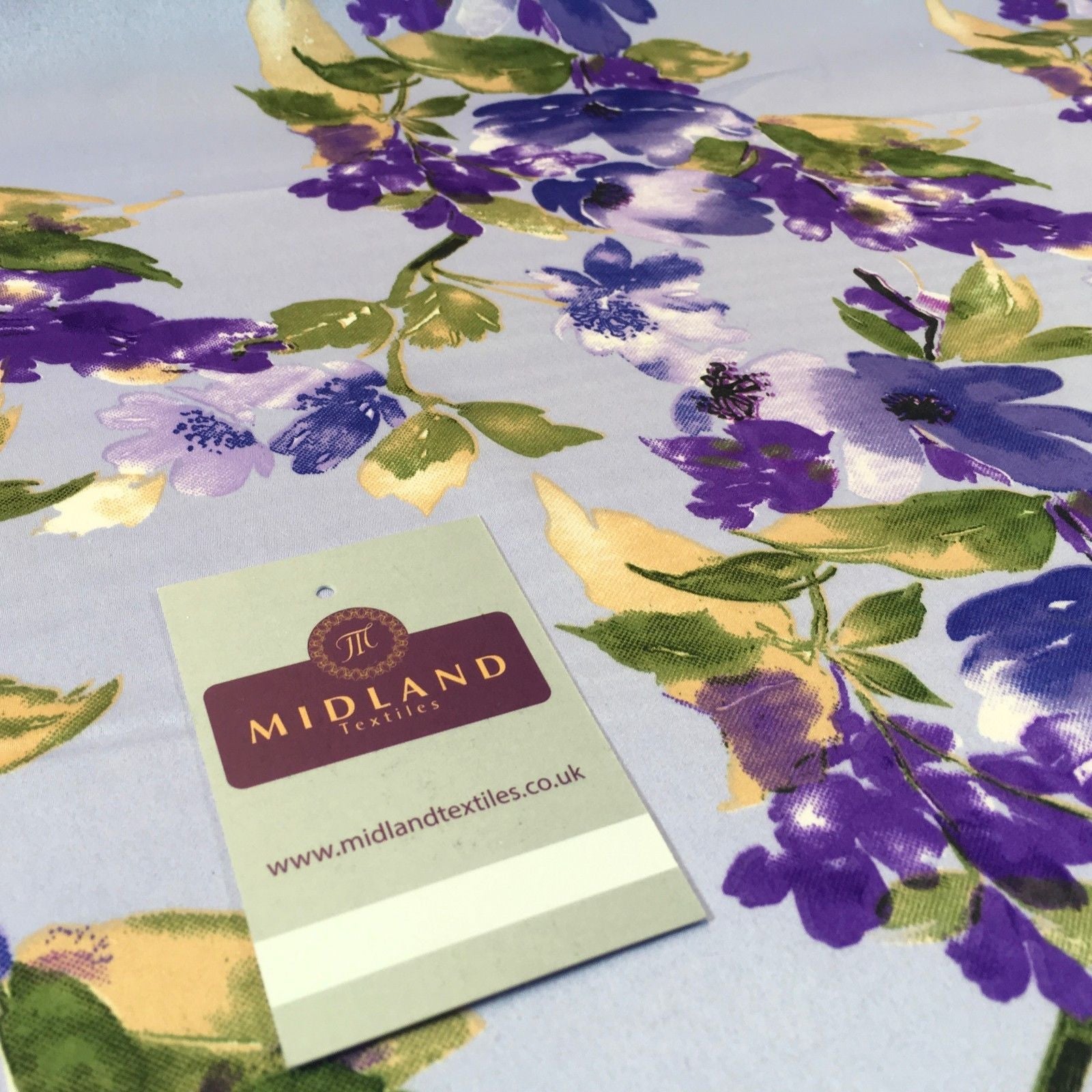 Silky Smooth Floral Satin Dress, Scarf fabric 58' Wide M727 Mtex - Midland Textiles & Fabric