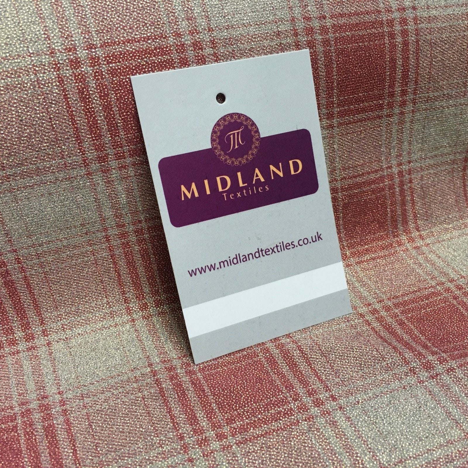 Shimmer Checkered Printed ITY Dress,  Fabric  58' wide M729 Mtex - Midland Textiles & Fabric