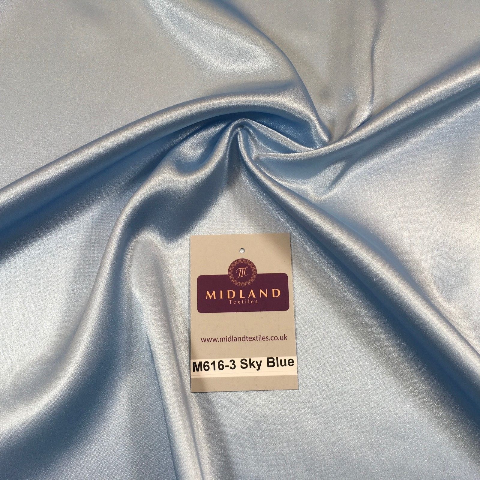 Silky Smooth Japanese Premium Lightweight Satin  Dress Fabric 44' M616 Mtex - Midland Textiles & Fabric