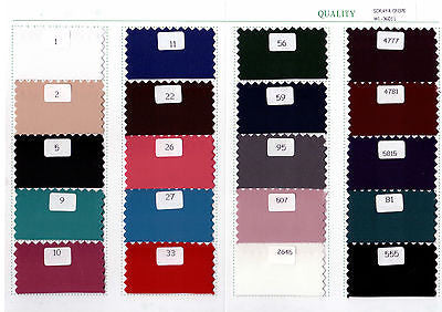 Soft and Lightweight Peach Crepe Dressmaking Fabric ideal for Bridal M510 Mtex - Midland Textiles & Fabric