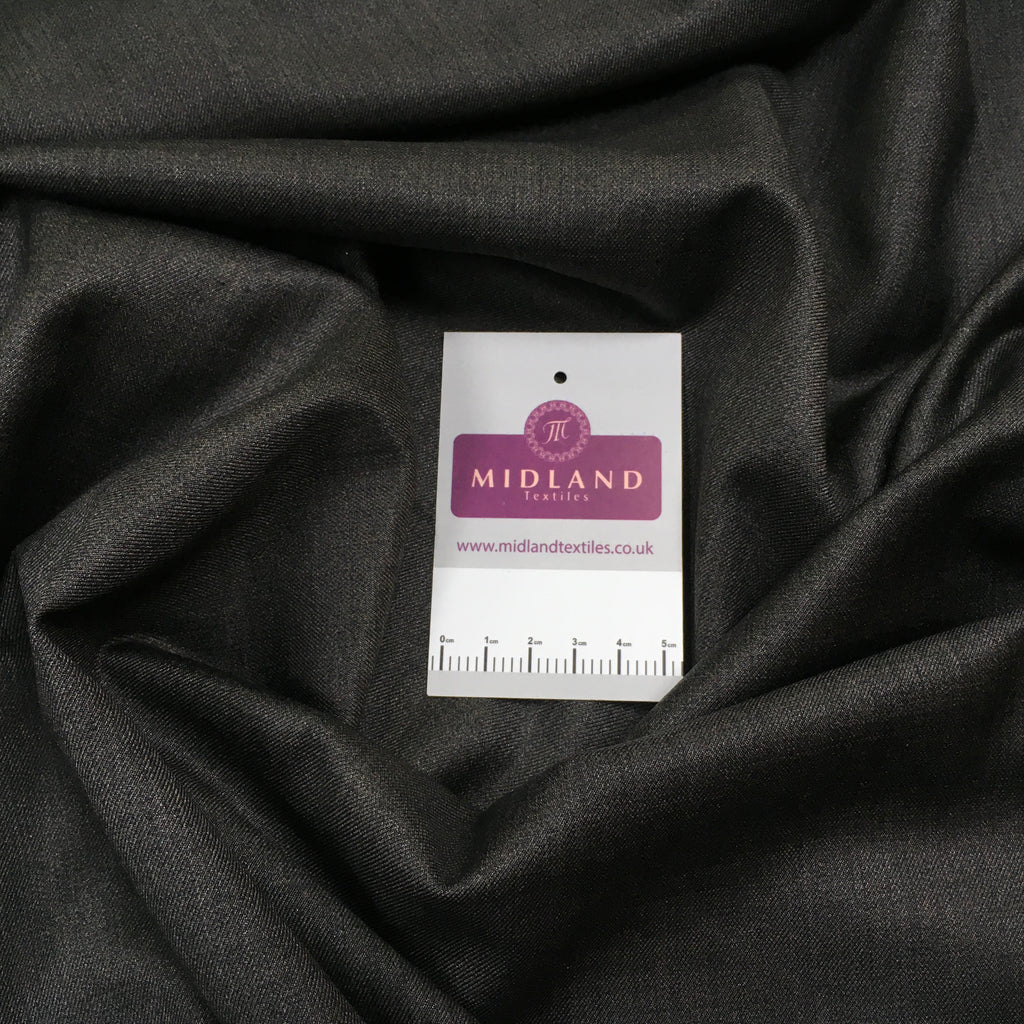 Premium woven grey suiting fabric M1497 Mtex