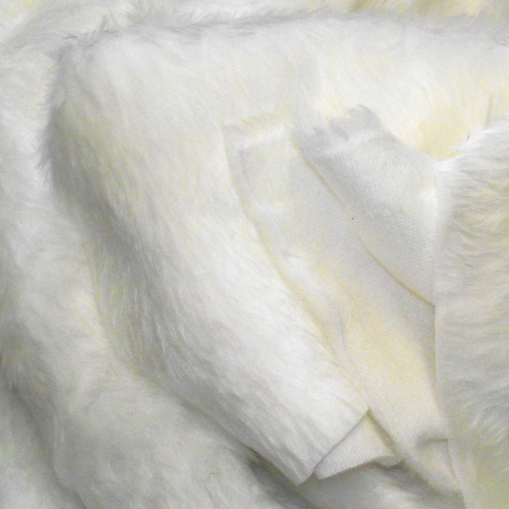 Plain Faux Fur 14 mm soft pile ideal for Clothing, throws Fabric 58