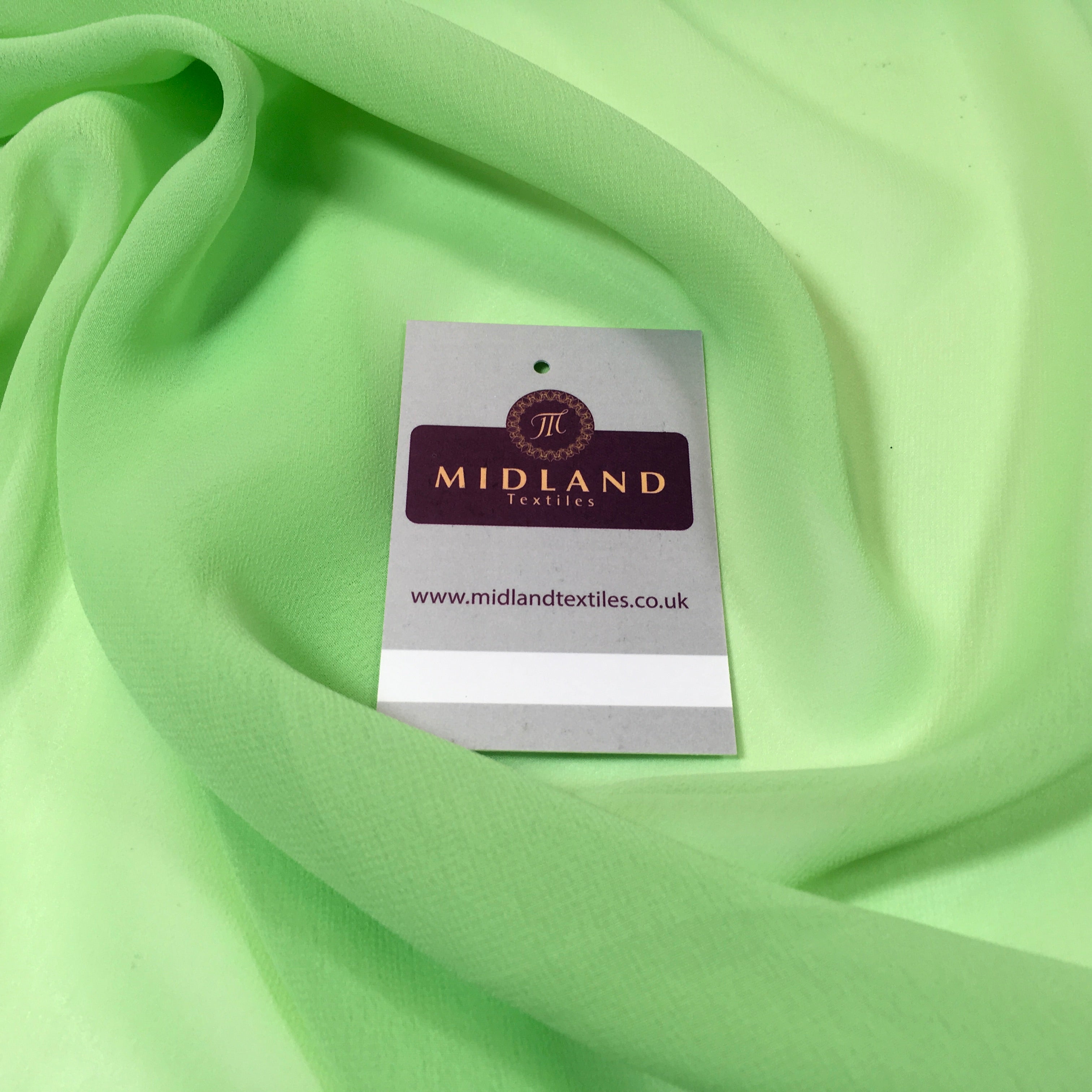 Samples Only of Hi-Multi Caress Chiffon Sheer Fabric Semi-Transparent  M608 Mtex