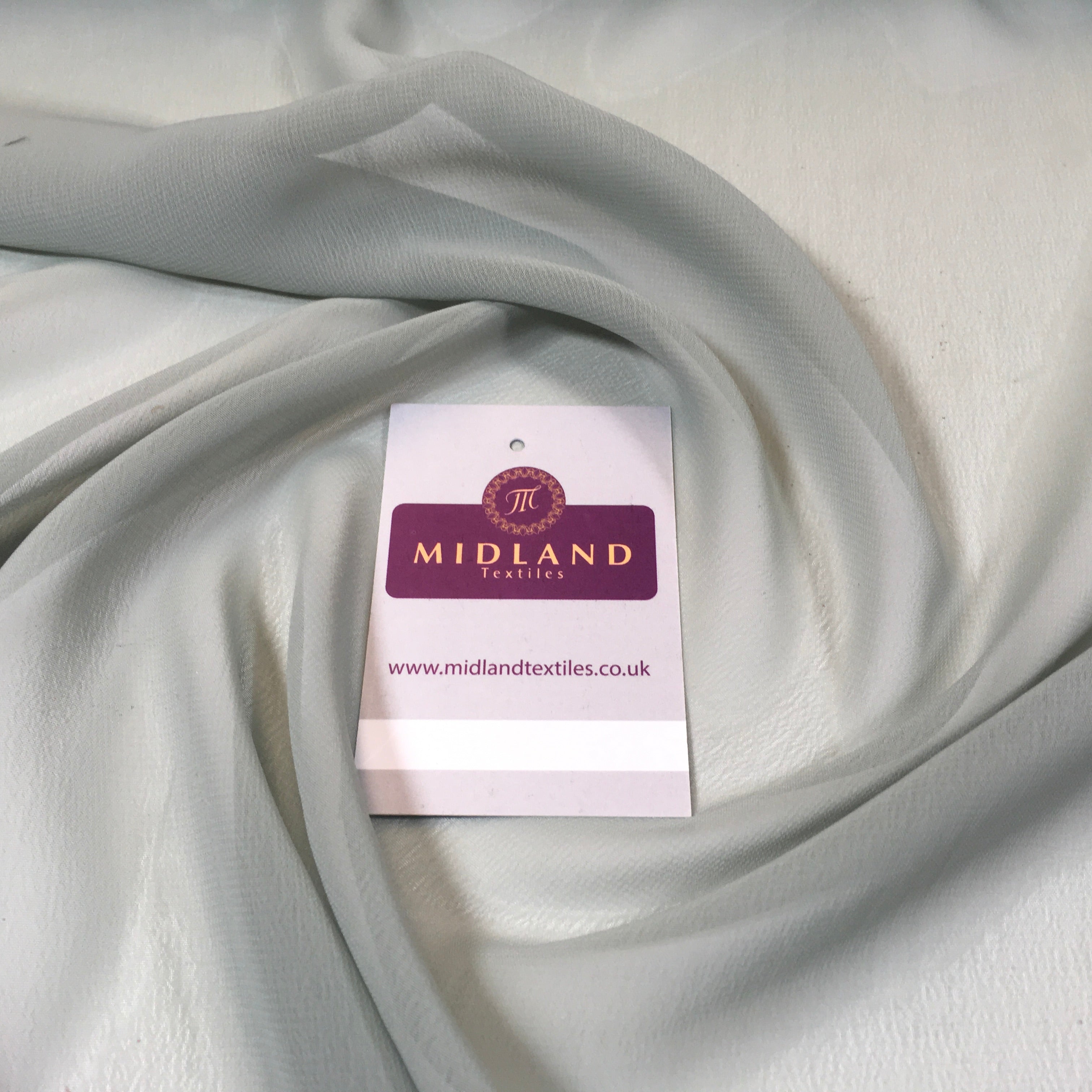 Samples Only of Hi-Multi Caress Chiffon Sheer Fabric Semi-Transparent  M608 Mtex