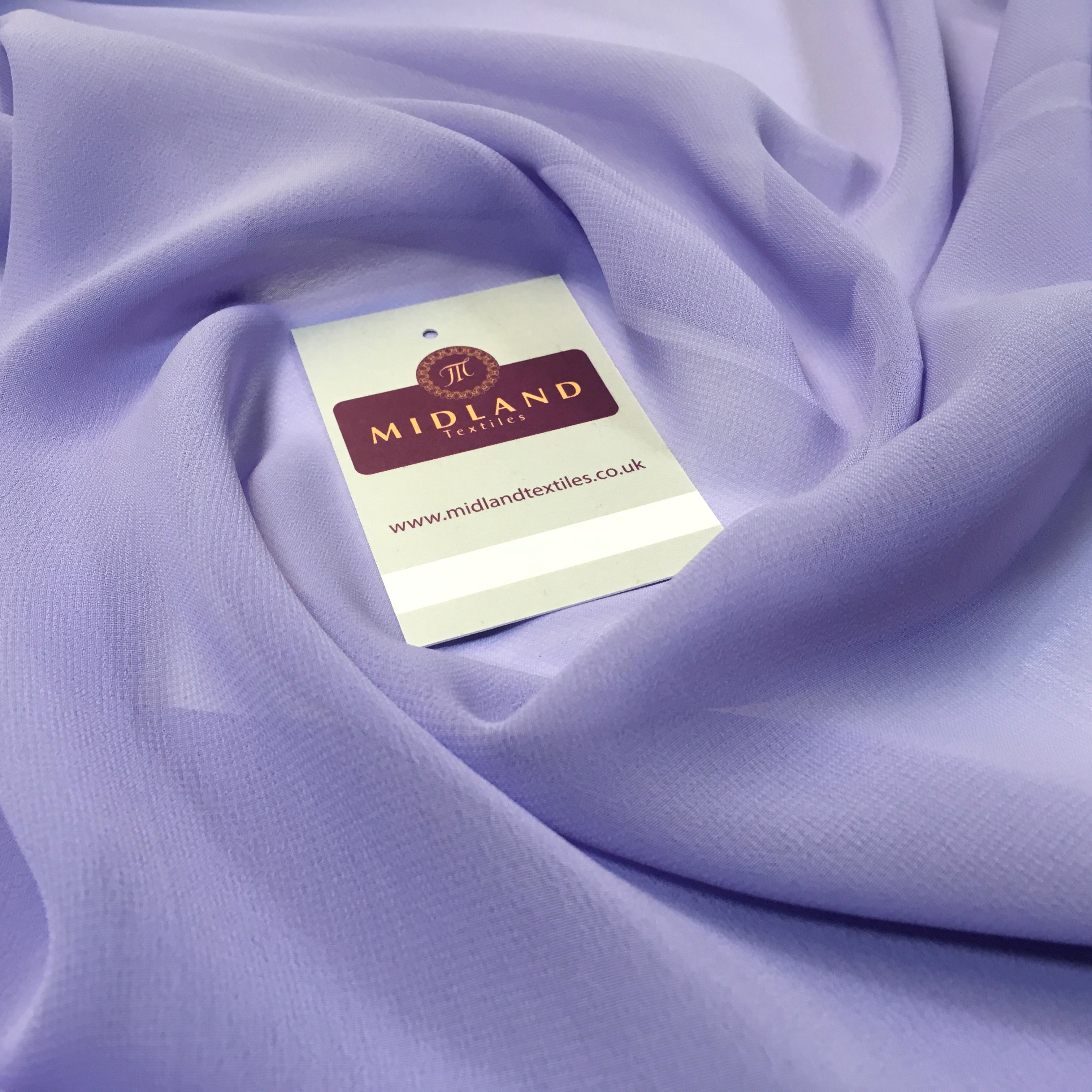 Samples Only of Hi-Multi Caress Chiffon Sheer Fabric Semi-Transparent  M608 Mtex