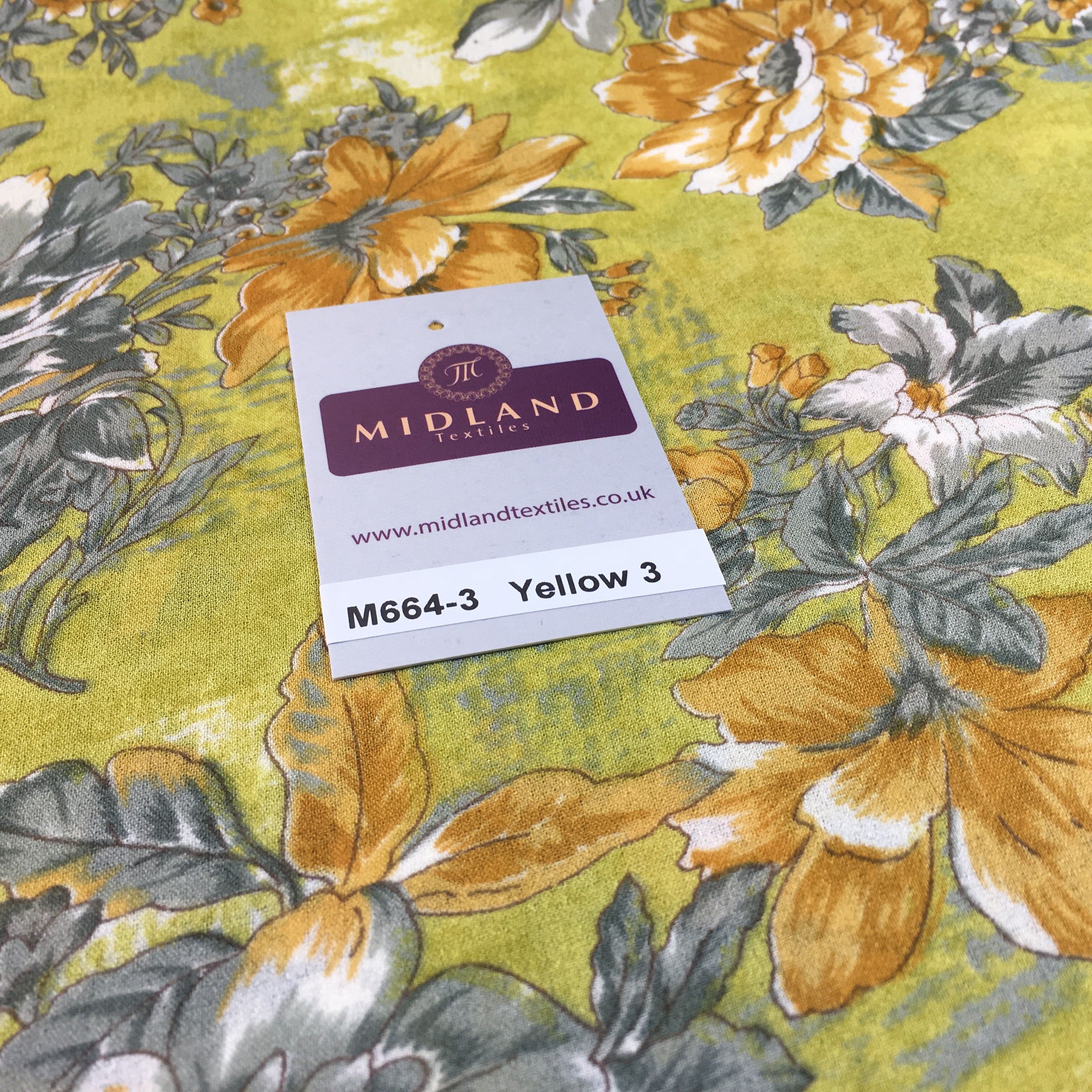 Lightweight Floral Printed Rayon Crepe dress fabric 39