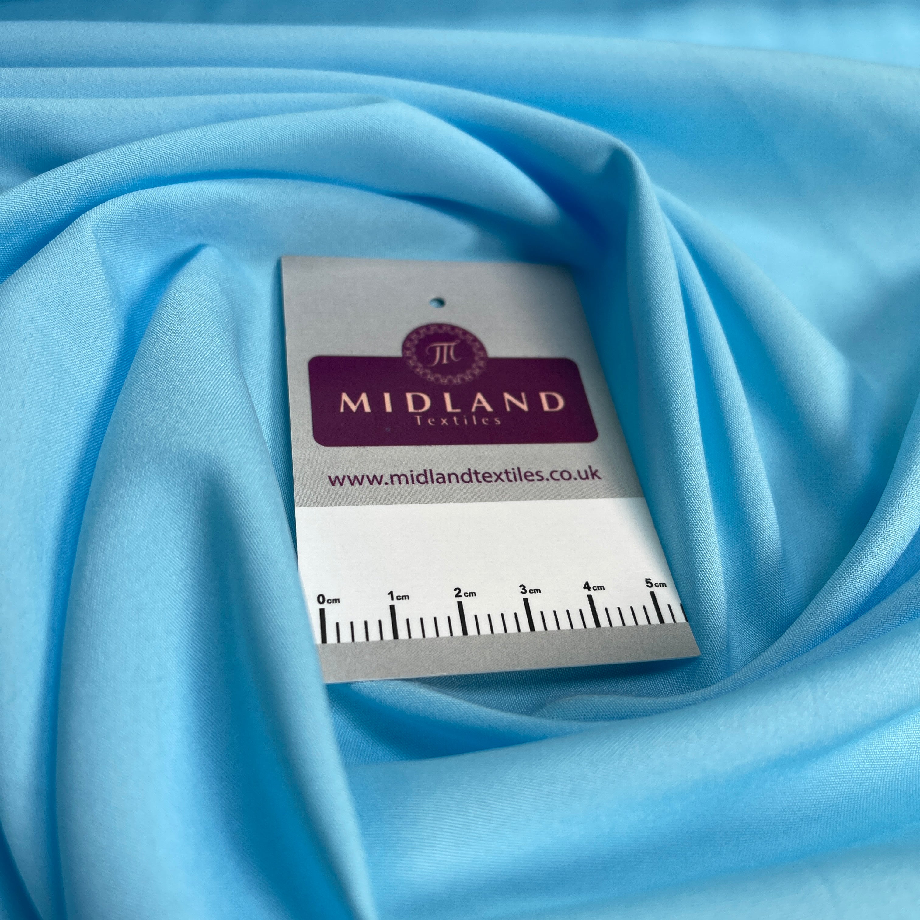 Plain Soft Powder Crepe Lightweight Lining 100% Polyester Fabric 100 cm Wide MR860 Mtex