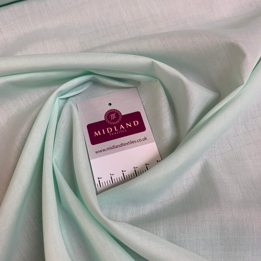 Plain Poly Cotton Fabric 110cm - MA820