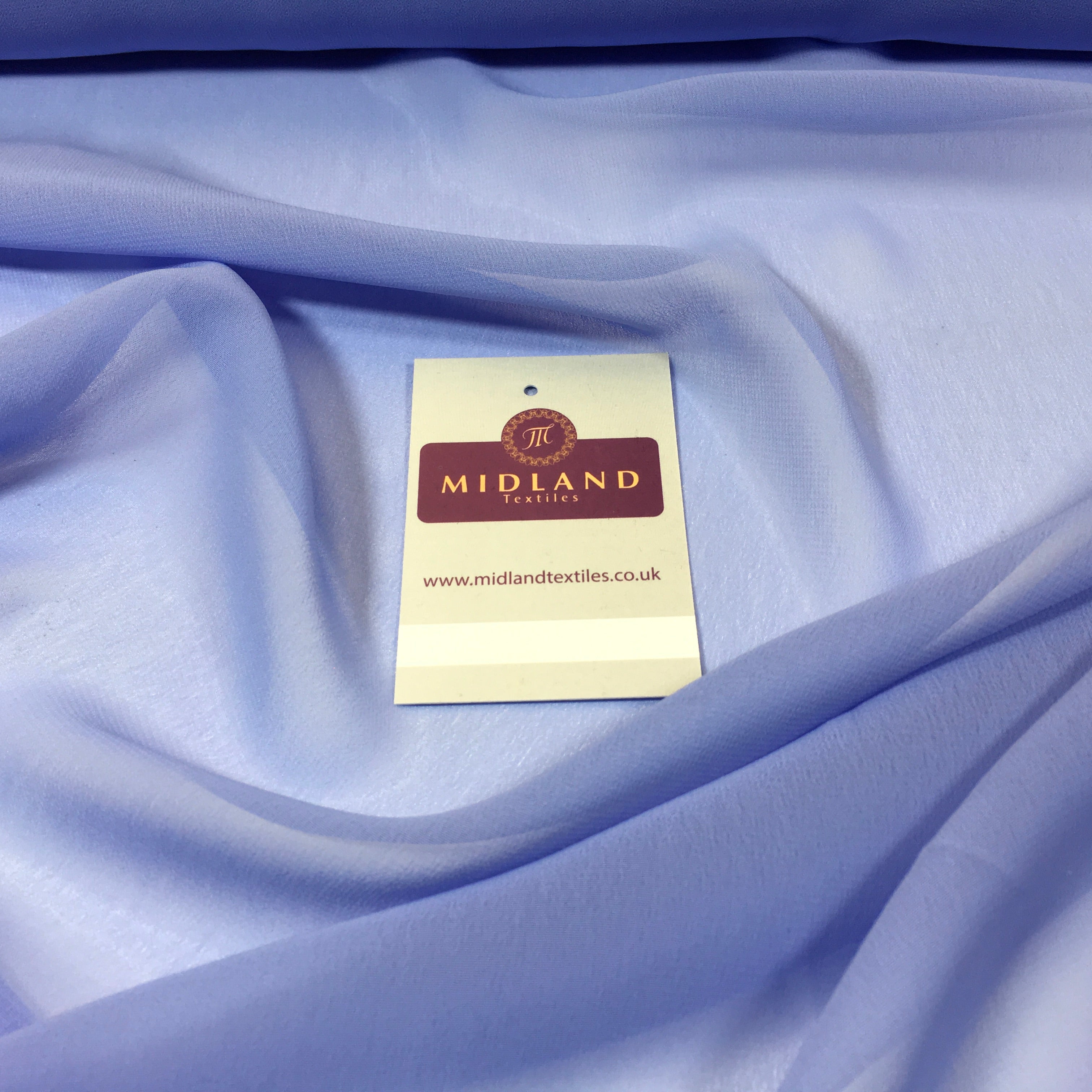 Samples Only of Hi-Multi Caress Chiffon Sheer Fabric Semi-Transparent  M608 Mtex