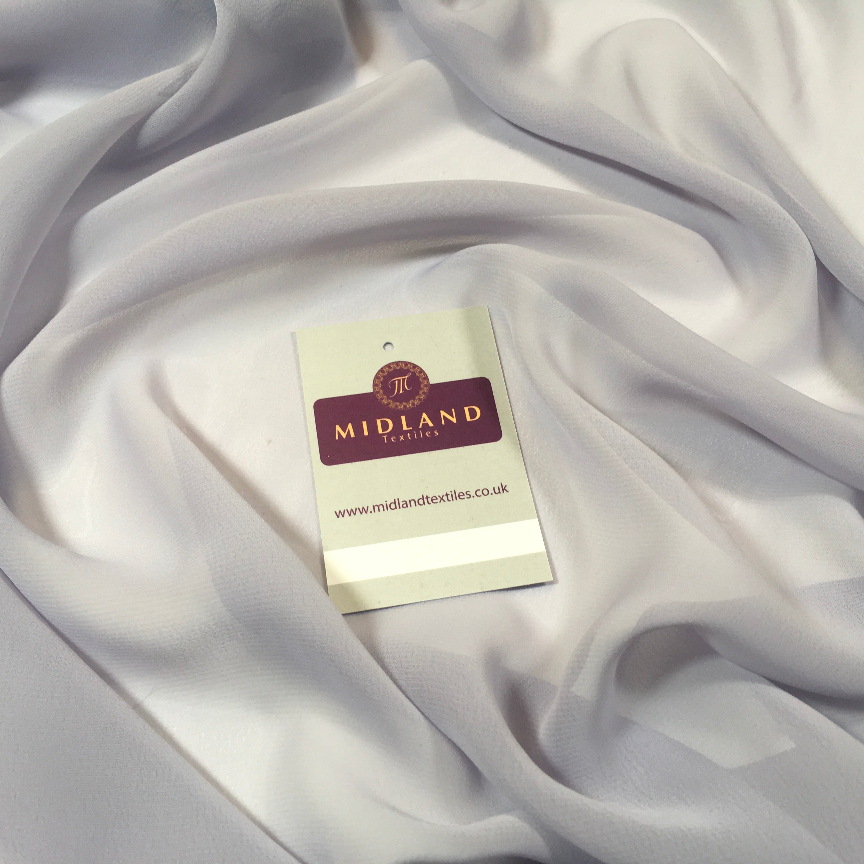 Samples Only of Hi-Multi Caress Chiffon Sheer Fabric Semi-Transparent  M608 Mtex