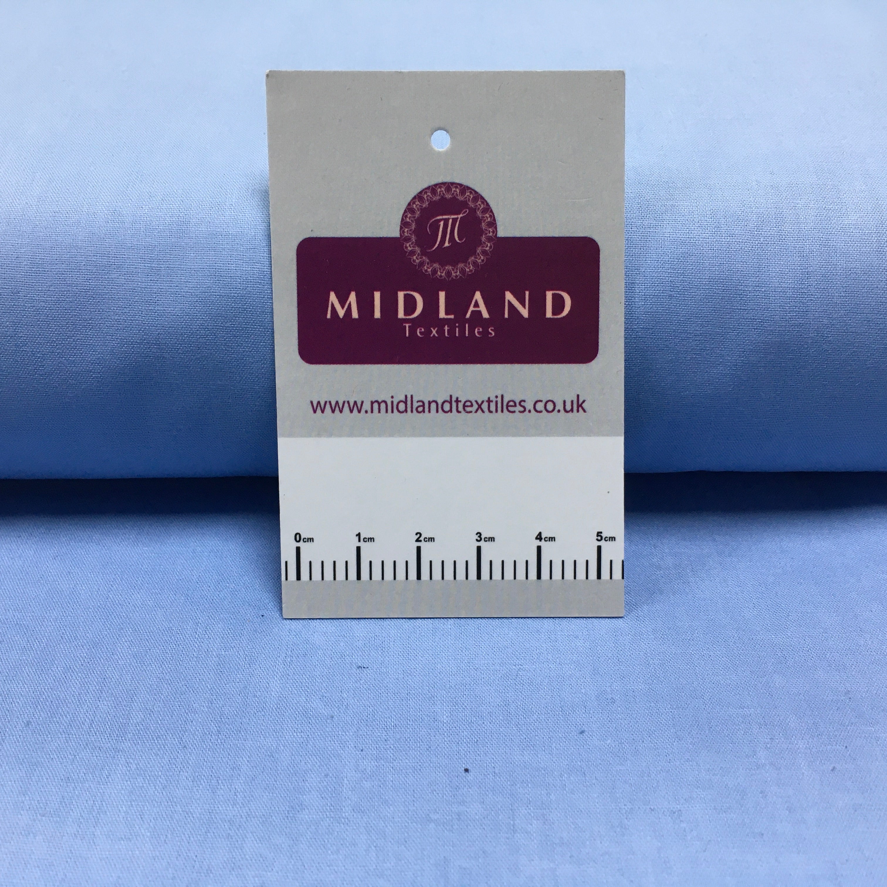 100% Cambric Egyptian Cotton Plain Poplin Fabric sold Per metre M1482