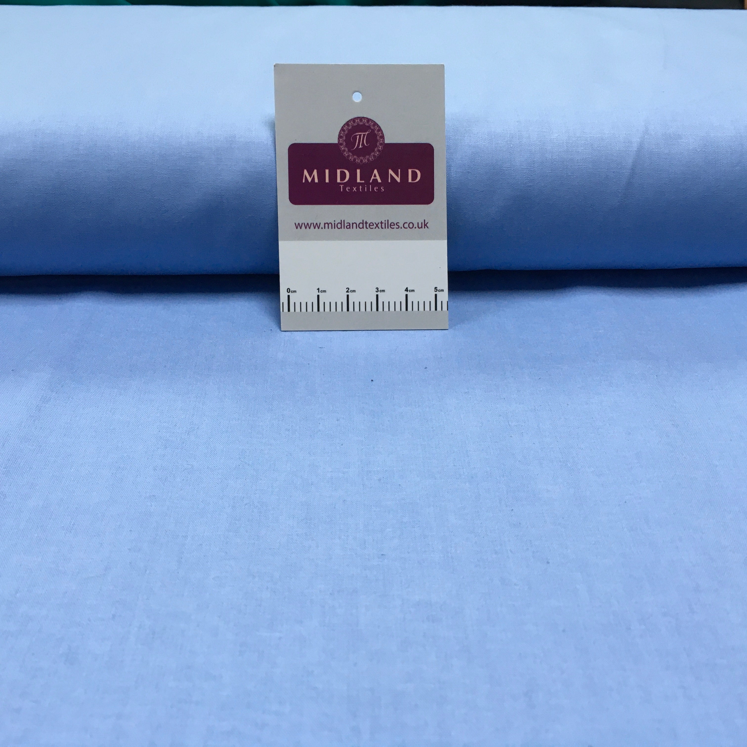 100% Cambric Egyptian Cotton Plain Poplin Fabric sold Per metre M1482