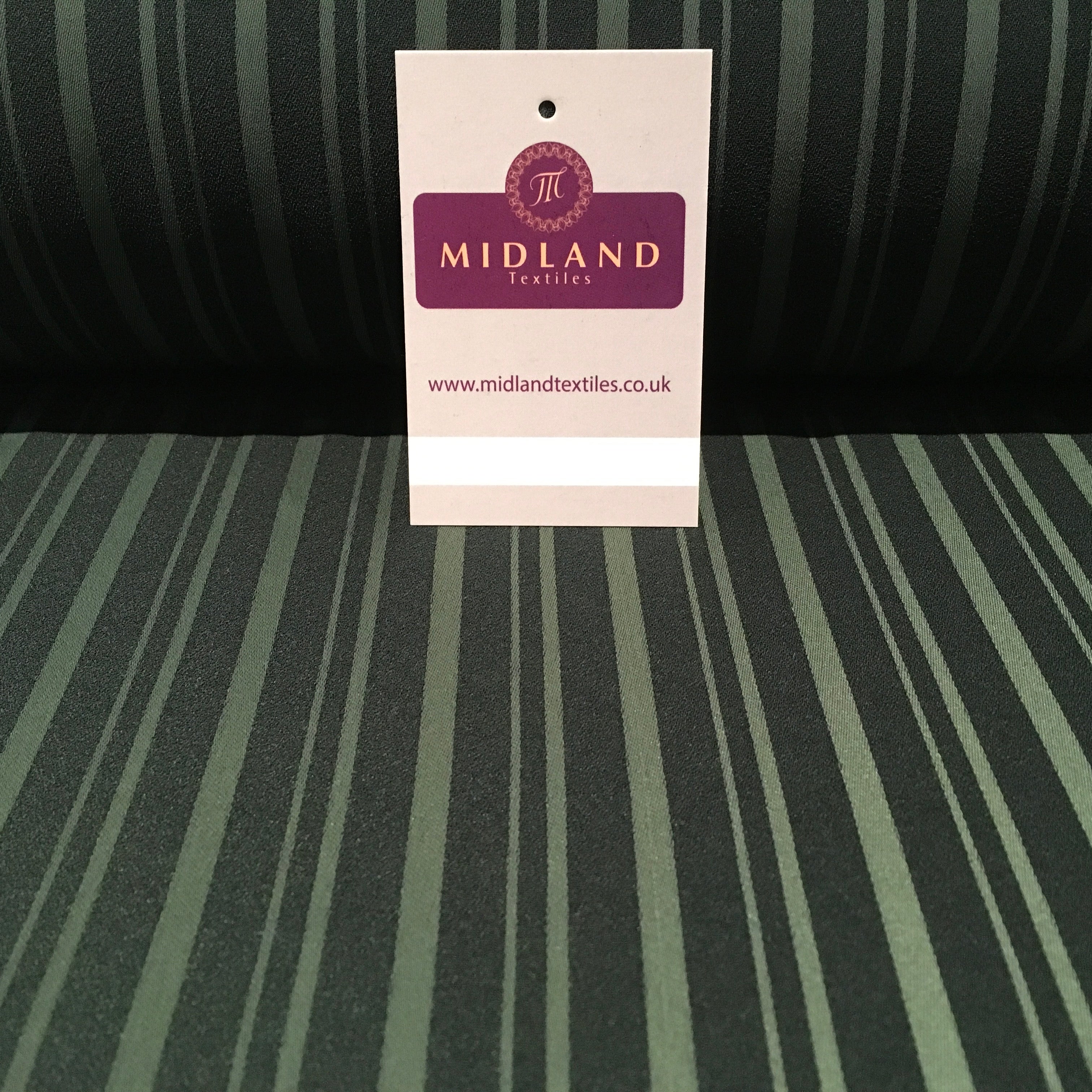 Striped Plain Heavy Georgette Fabric For Suiting & Abaya  58' M18