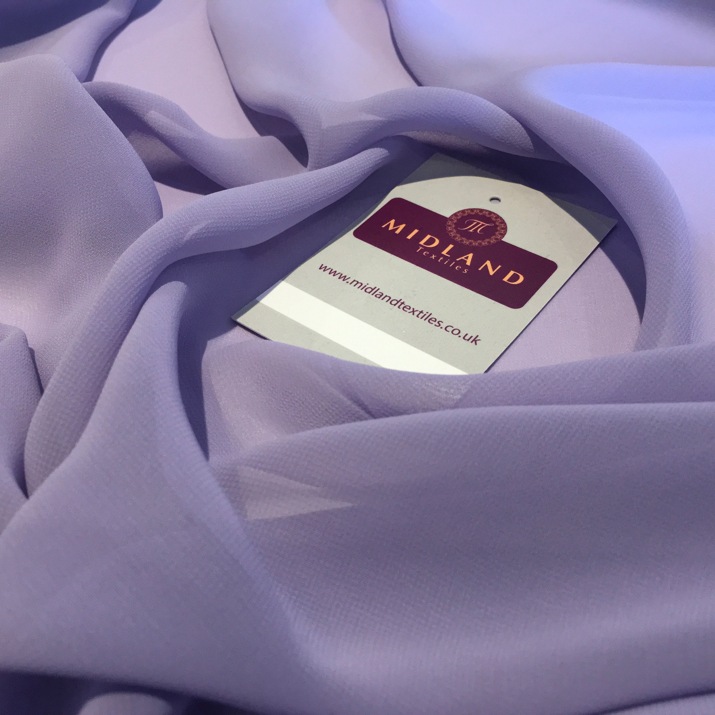 Samples Only of Hi-Multi Caress Chiffon Sheer Fabric Semi-Transparent  M608 Mtex