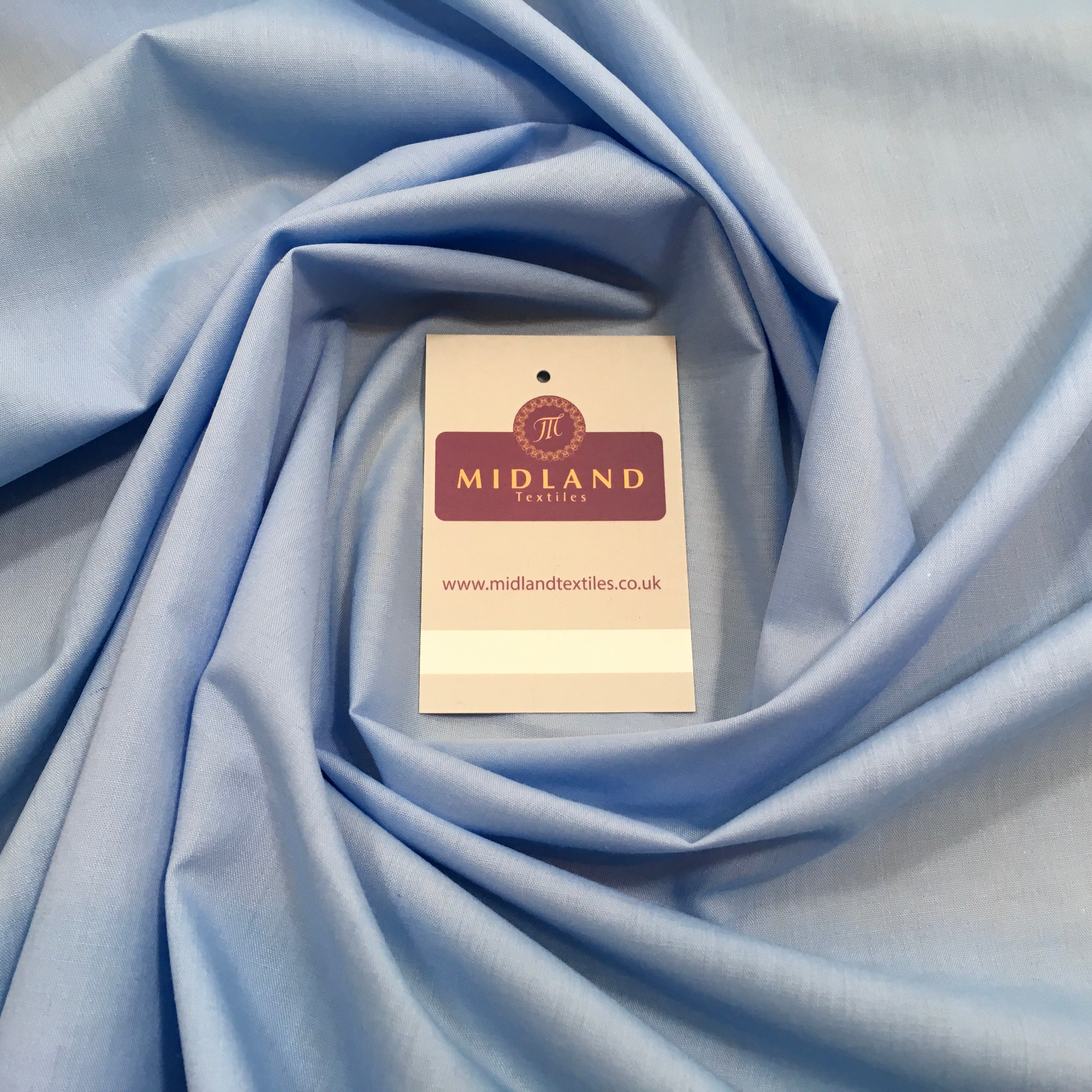 Full roll 35m of Plain Poly cotton Fabric 110cm MA820