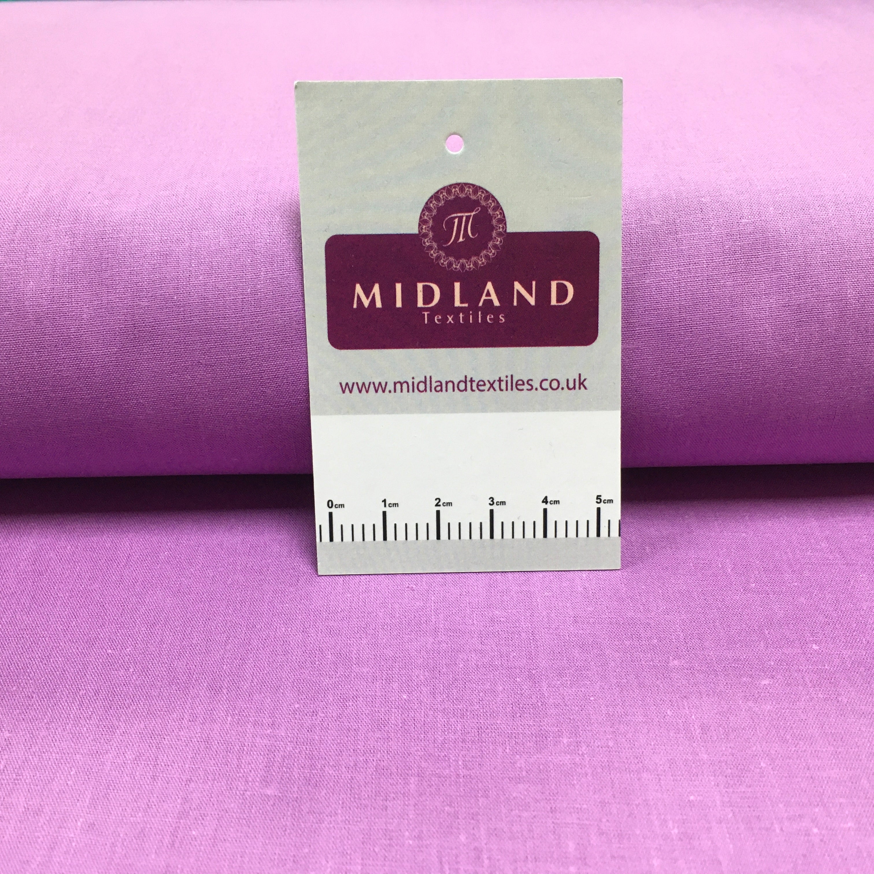 100% Cambric Egyptian Cotton Plain Poplin Fabric sold Per metre M1482