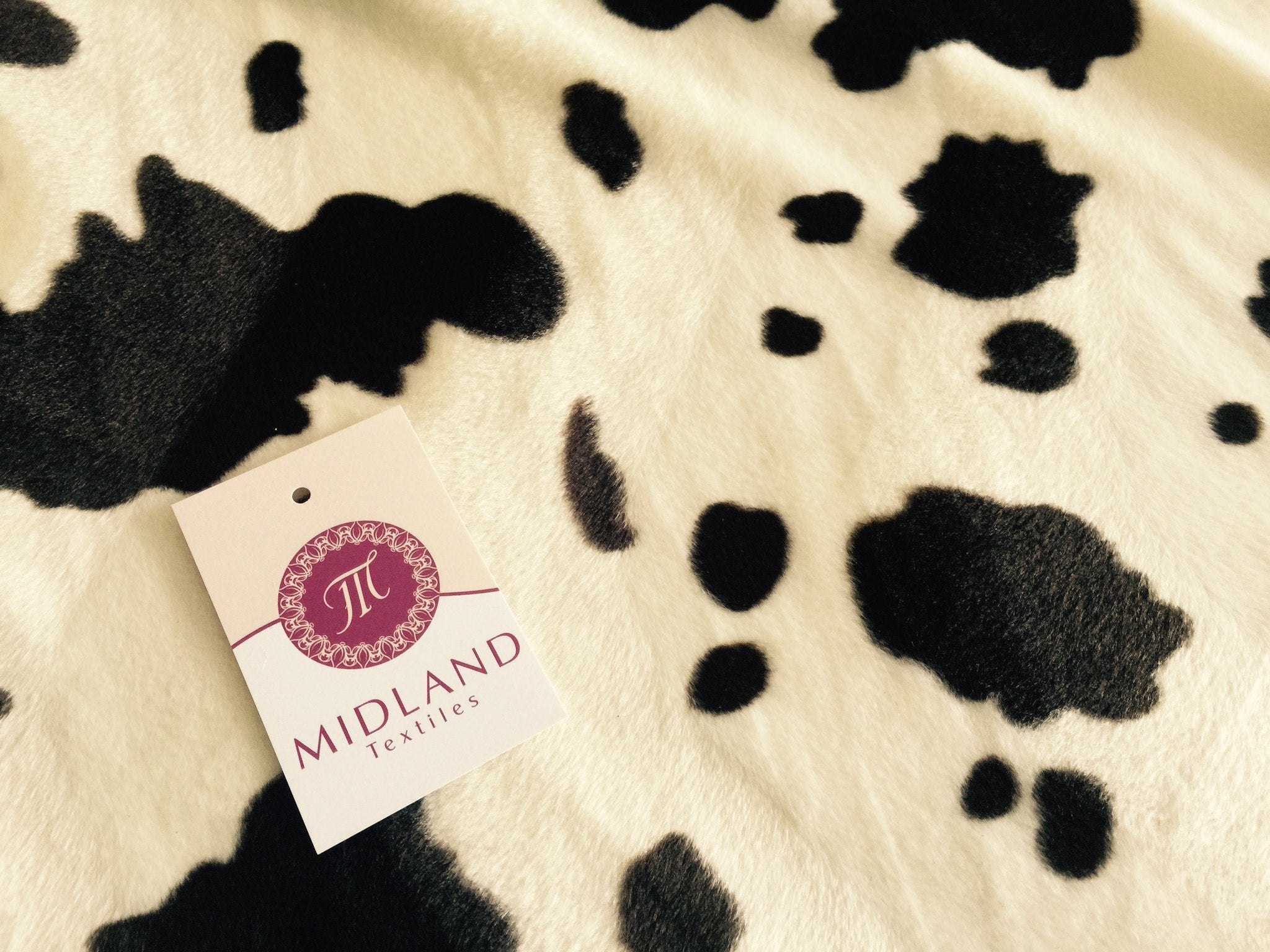 2025 ANIMAL PRINT VELBOA FAUX FUR VELOUR FABRIC CRAFT MATERIAL 60' WIDE M220