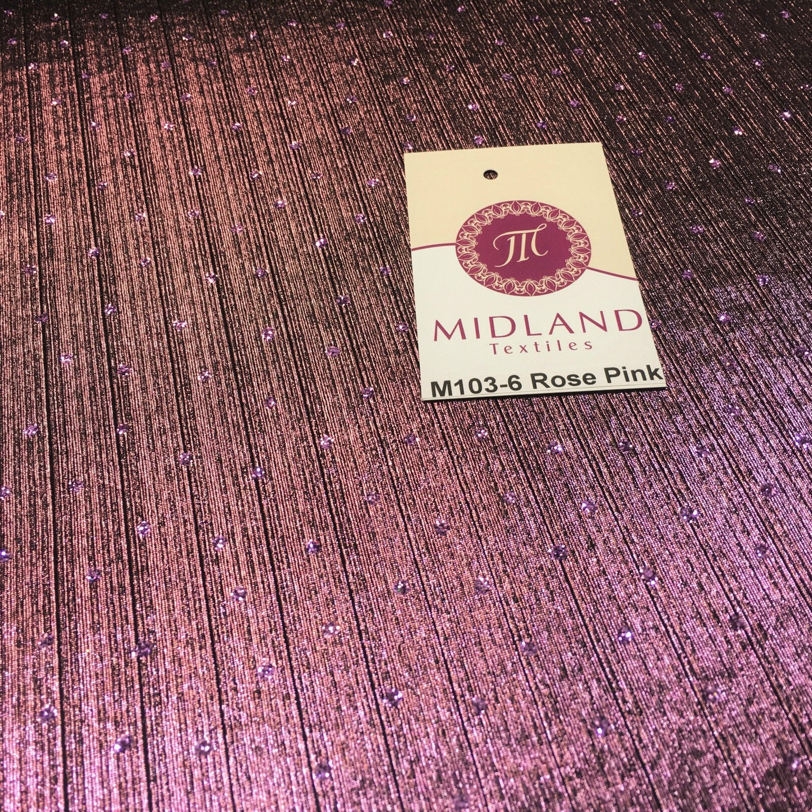 Metallic Lame Hologram Sequin 1 way stretch Fabric 58' wide M103 Mtex