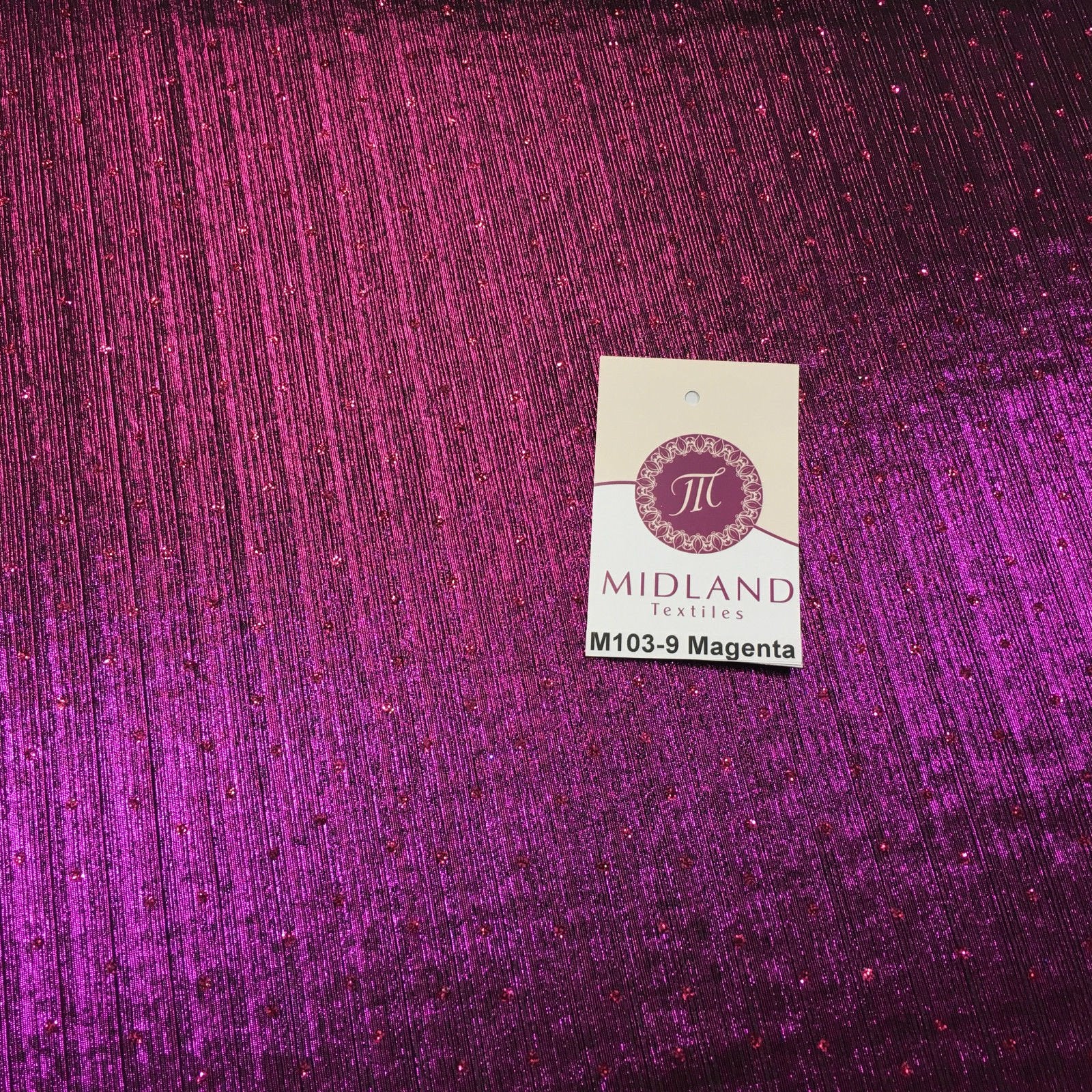 Metallic Lame Hologram Sequin 1 way stretch Fabric 58' wide M103 Mtex