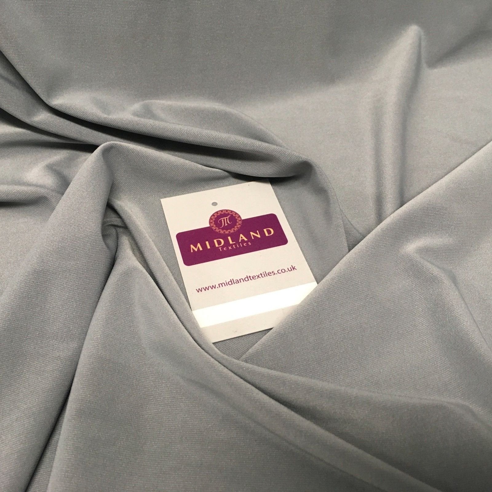 Plain elastane stretch ity jersey dress fabric 58' Wide M719 Mtex