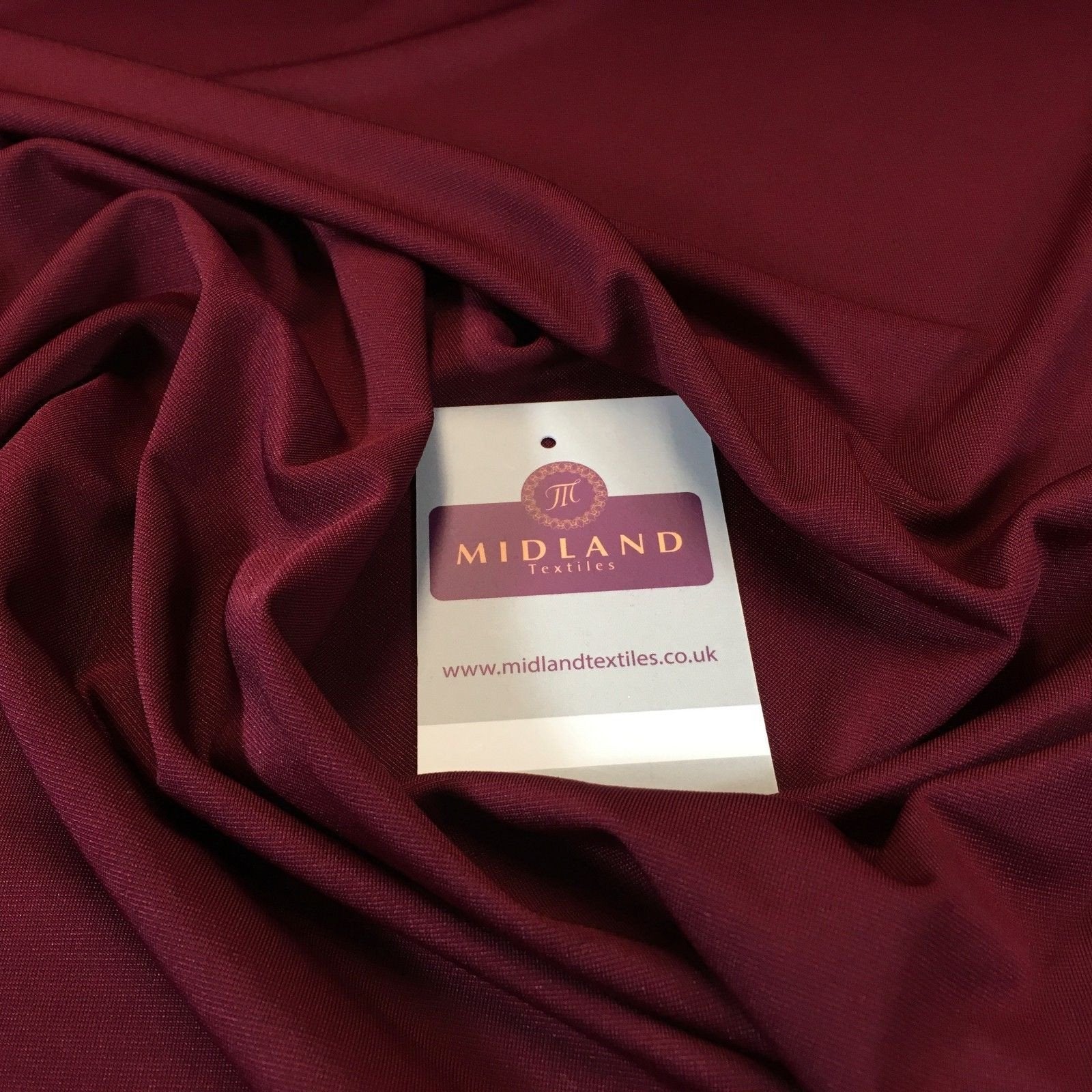 Plain elastane stretch ity jersey dress fabric 58' Wide M719 Mtex