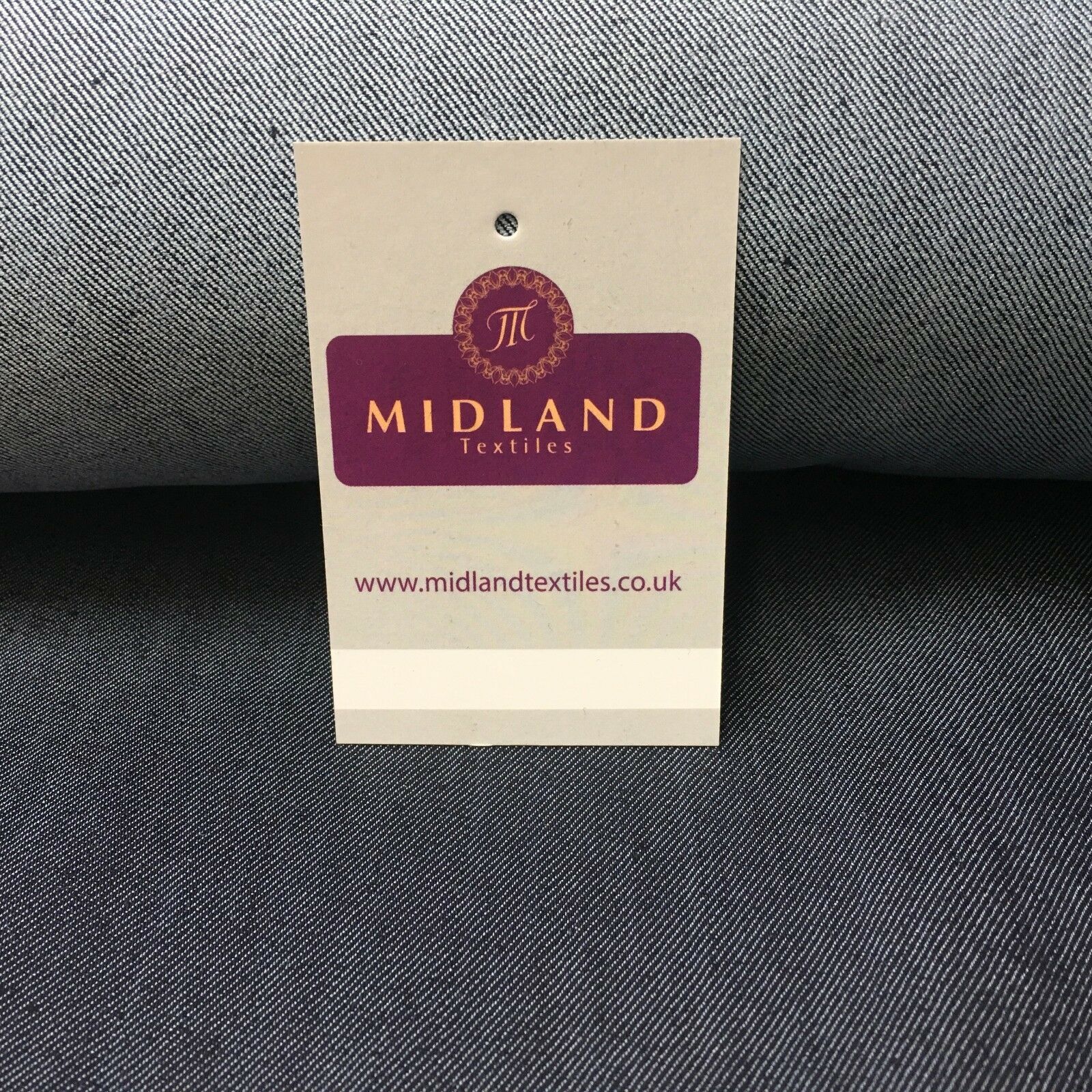 6oz Dark Wash Indigo Stretch Denim Medium Weight Fabric 55' Wide MK963-5