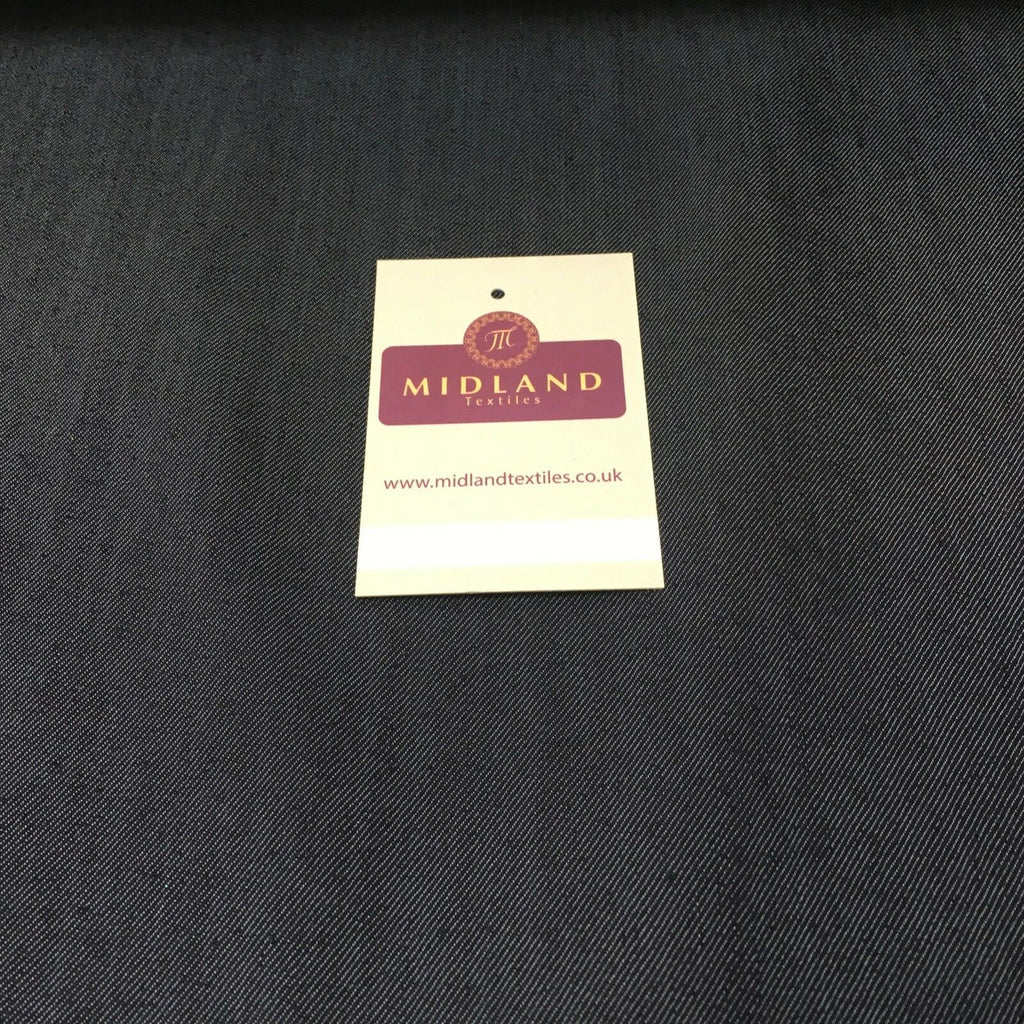 6oz Dark Wash Indigo Stretch Denim Medium Weight Fabric 55