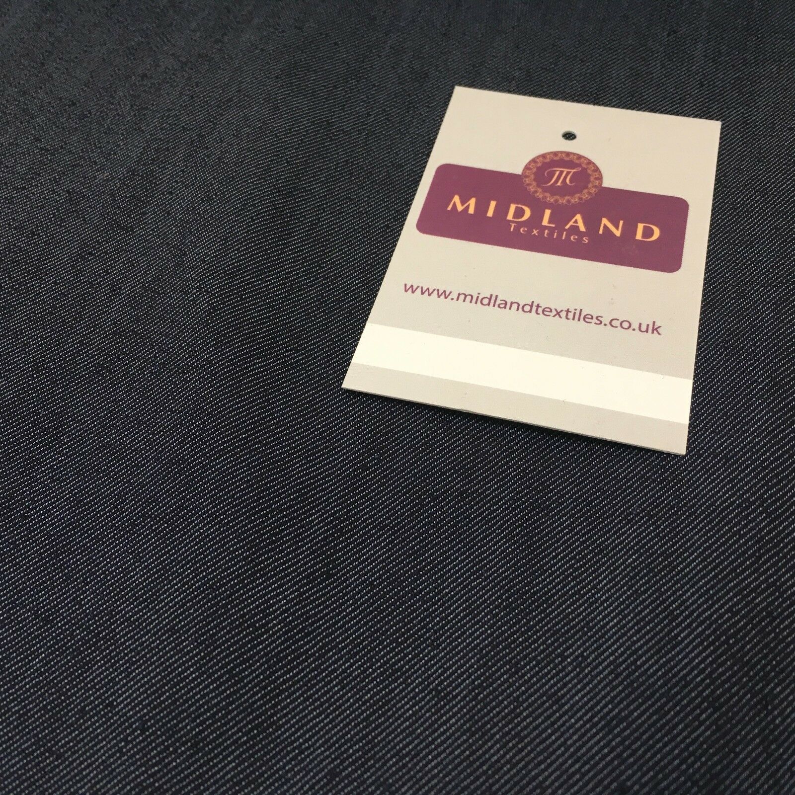 6oz Dark Wash Indigo Stretch Denim Medium Weight Fabric 55' Wide MK963-5