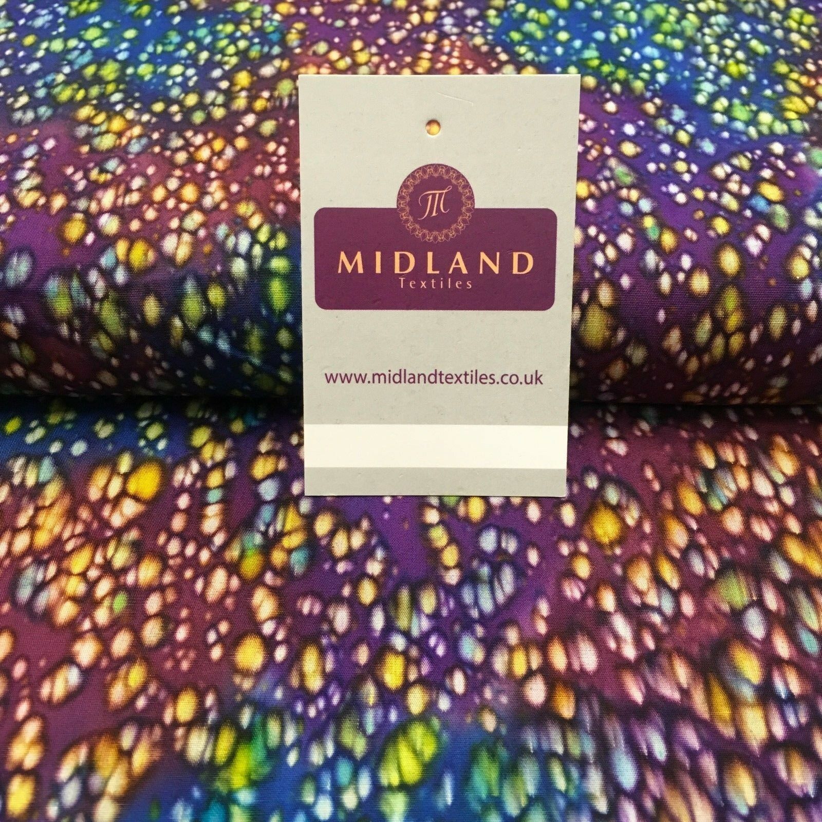 Bali Batik Leaf Dew Drops 100% Cotton Patchwork fabric 44' Wide MK907