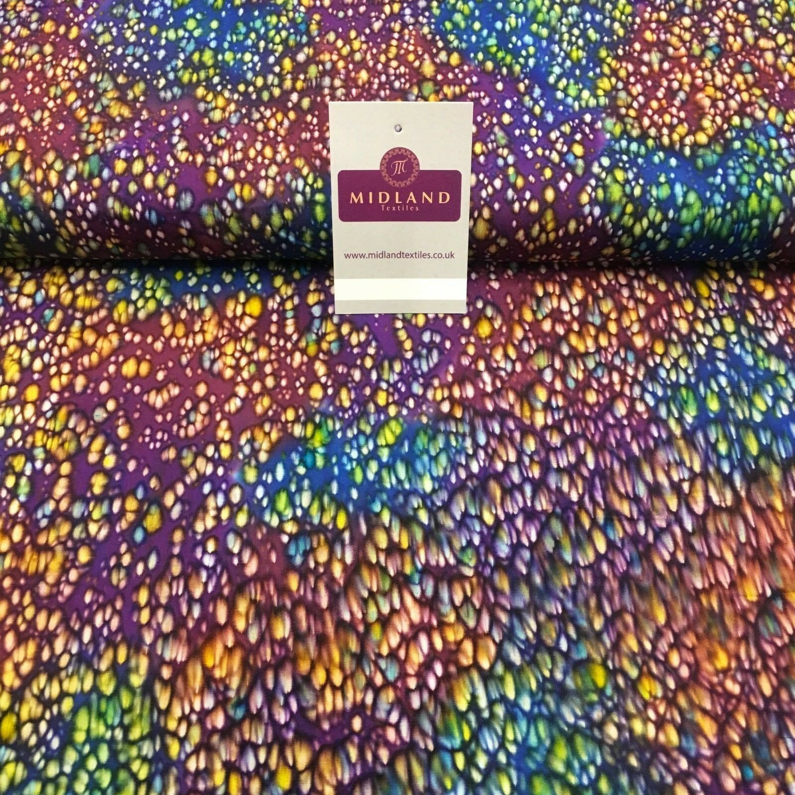 Bali Batik Leaf Dew Drops 100% Cotton Patchwork fabric 44' Wide MK907