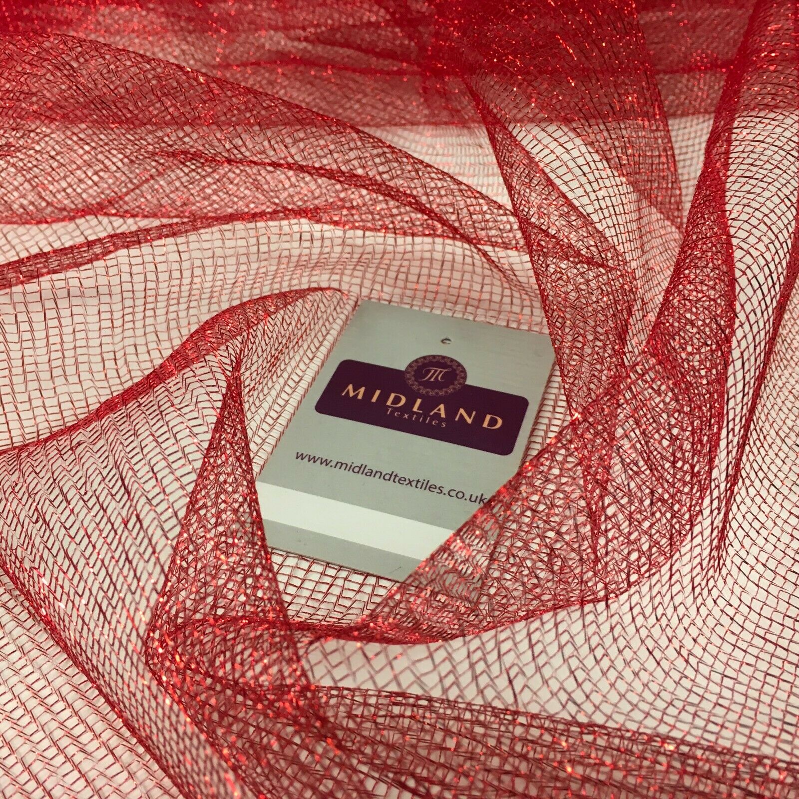 Christmas Metallic Mesh Sparkly Party fabric 110cm Wide MD1159 Mtex