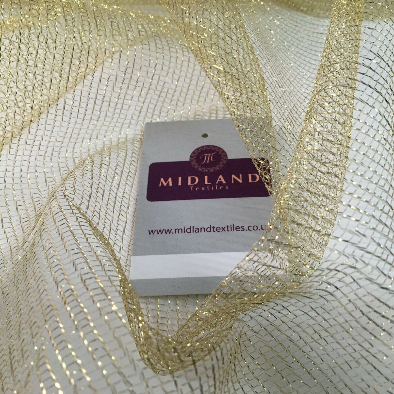 Christmas Metallic Mesh Sparkly Party fabric 110cm Wide MD1159 Mtex