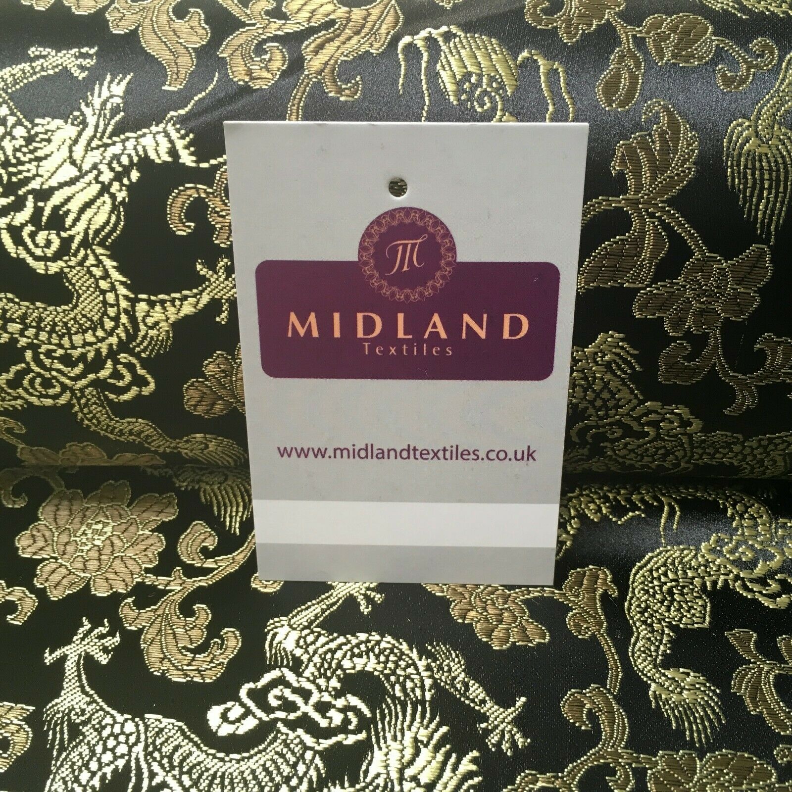 Chinese oriental Dragon Shanghai Brocade dress fabric 110 Cm wide MK1045 Mtex