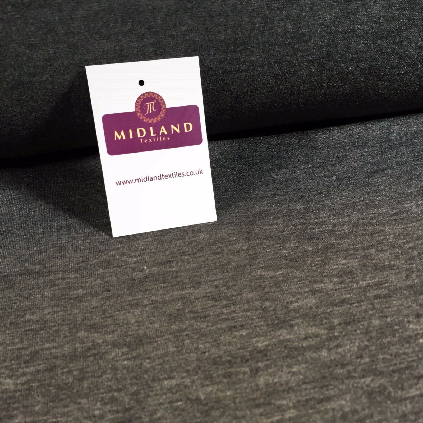 Grey Lightweight cotton stretch dress fabric 38' M720-61 Mtex