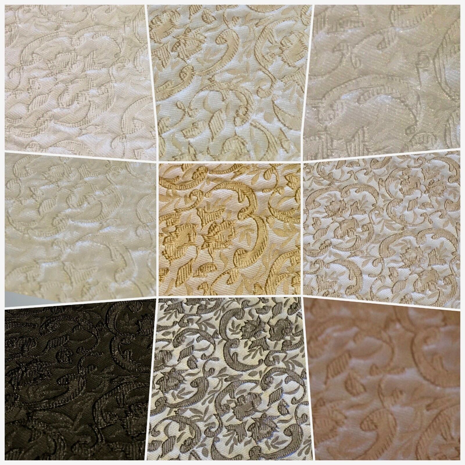 Floral Jacquard Bridal Brocade 64' Wide Fabric Mtex MA841